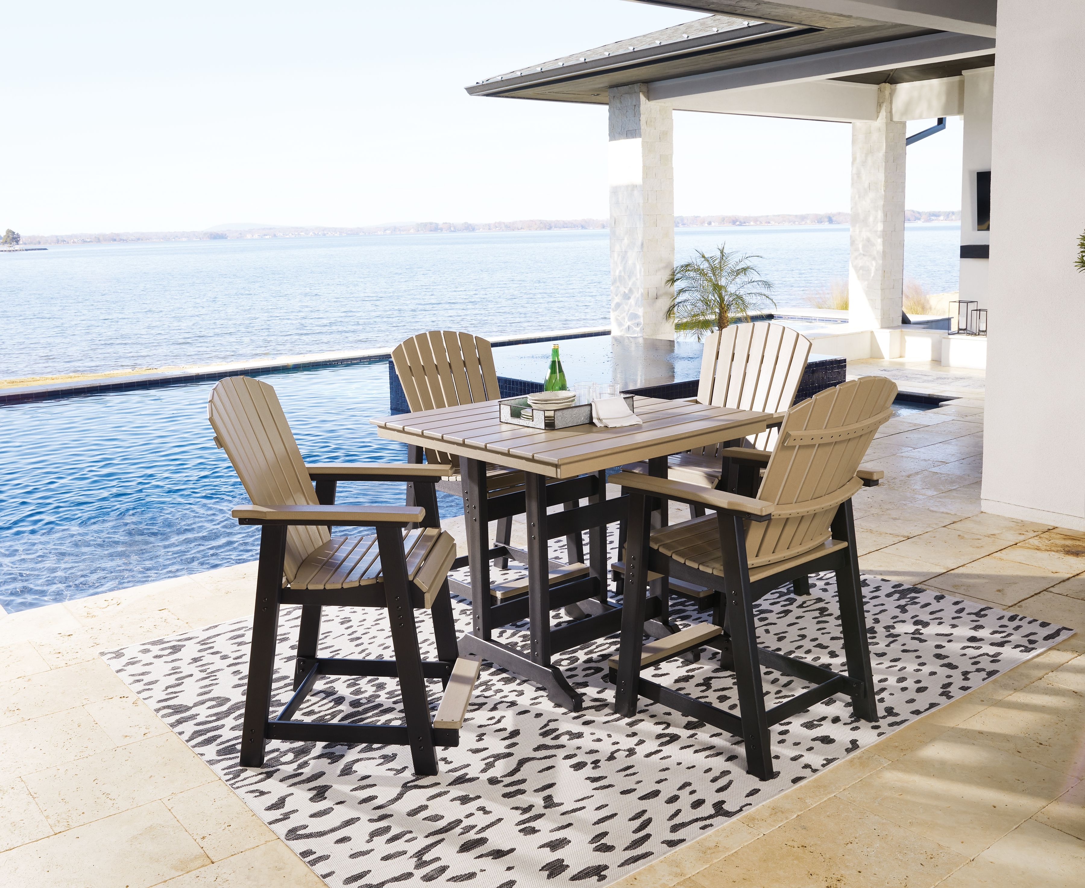 5 Pc · Counter Dining Set