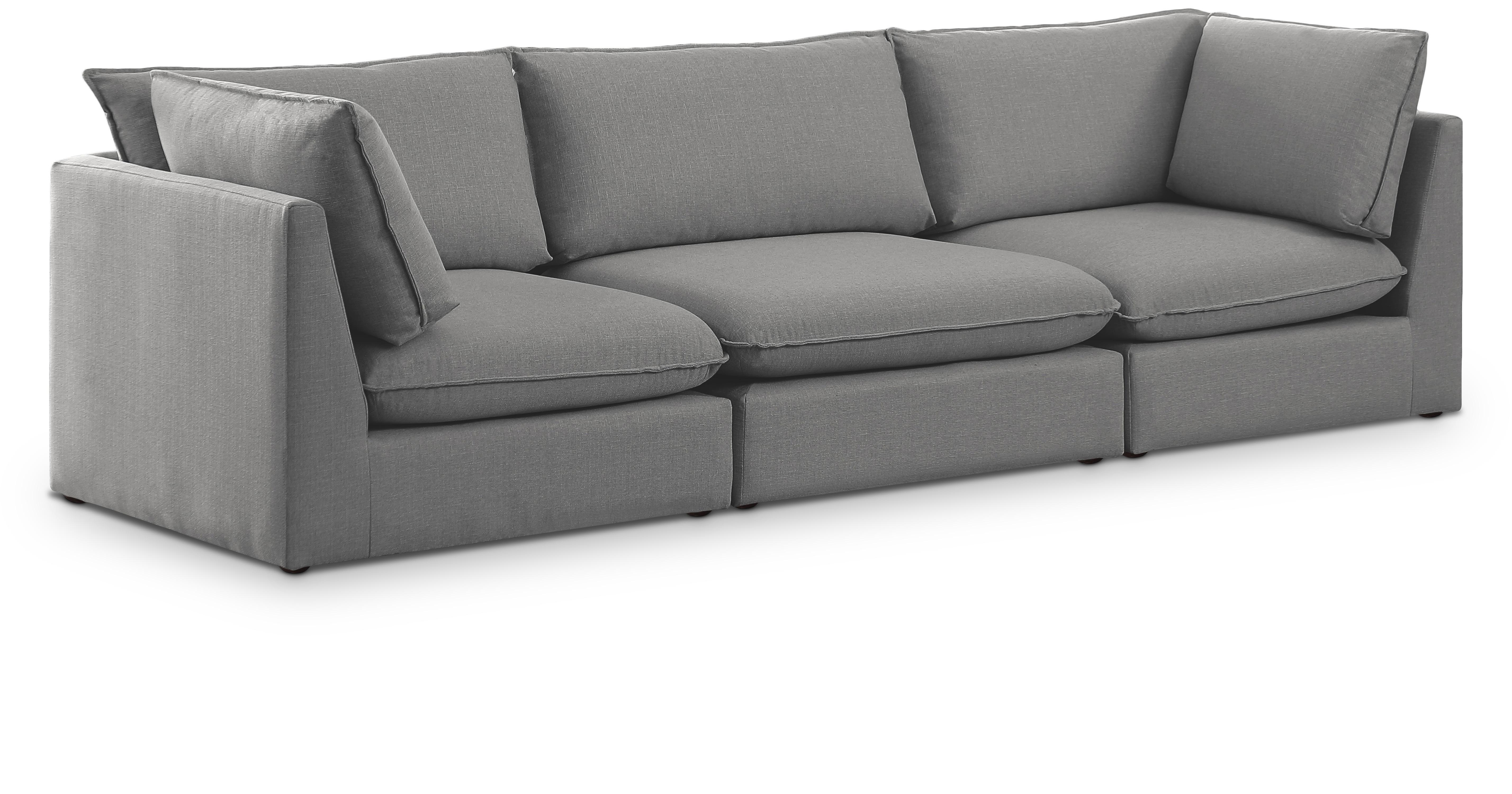 Mackenzie - 3 Seat Modular Sofa - Gray