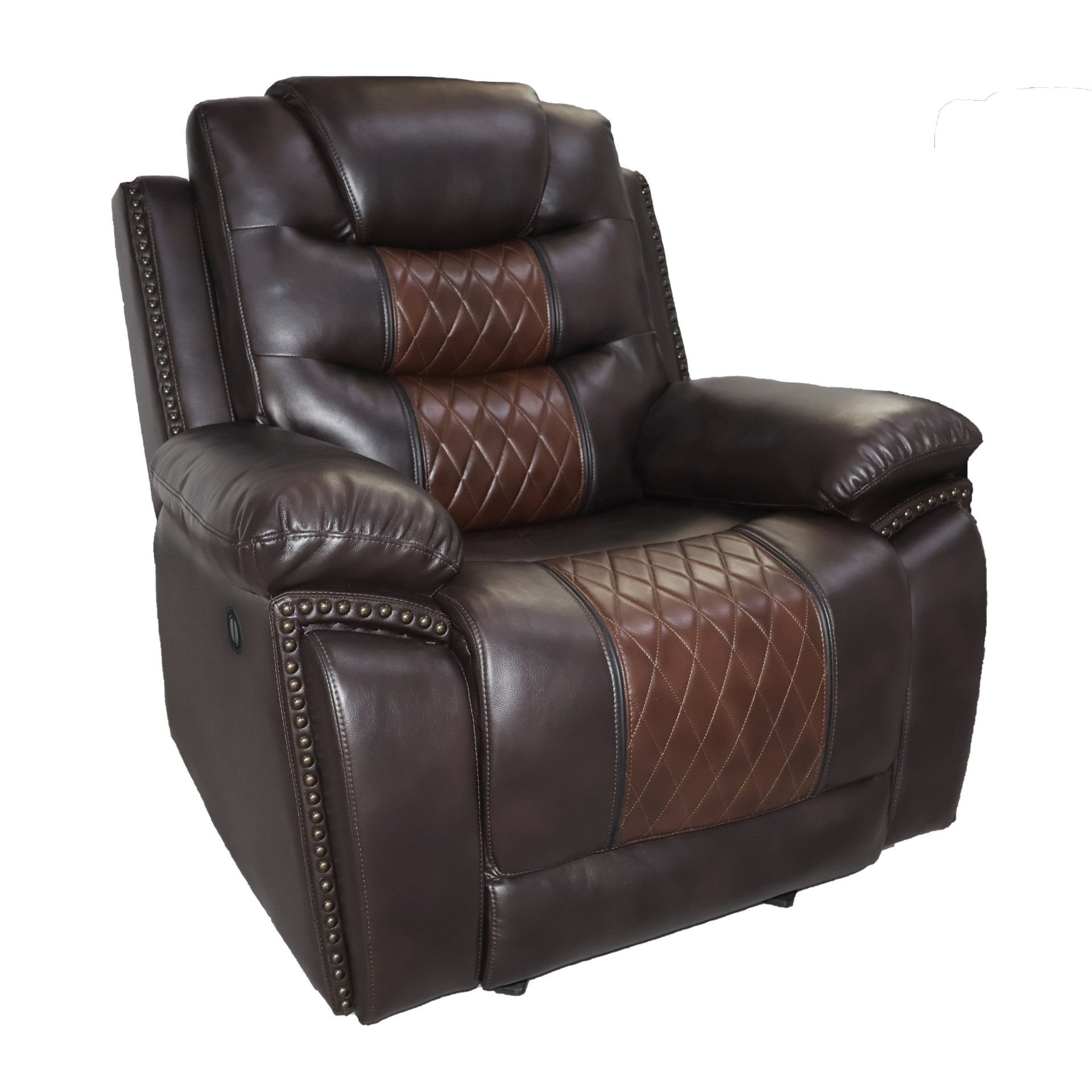 Glider Recliner With Power Footrest