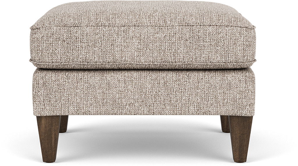 Digby - Fabric Ottoman, light gray, view 6