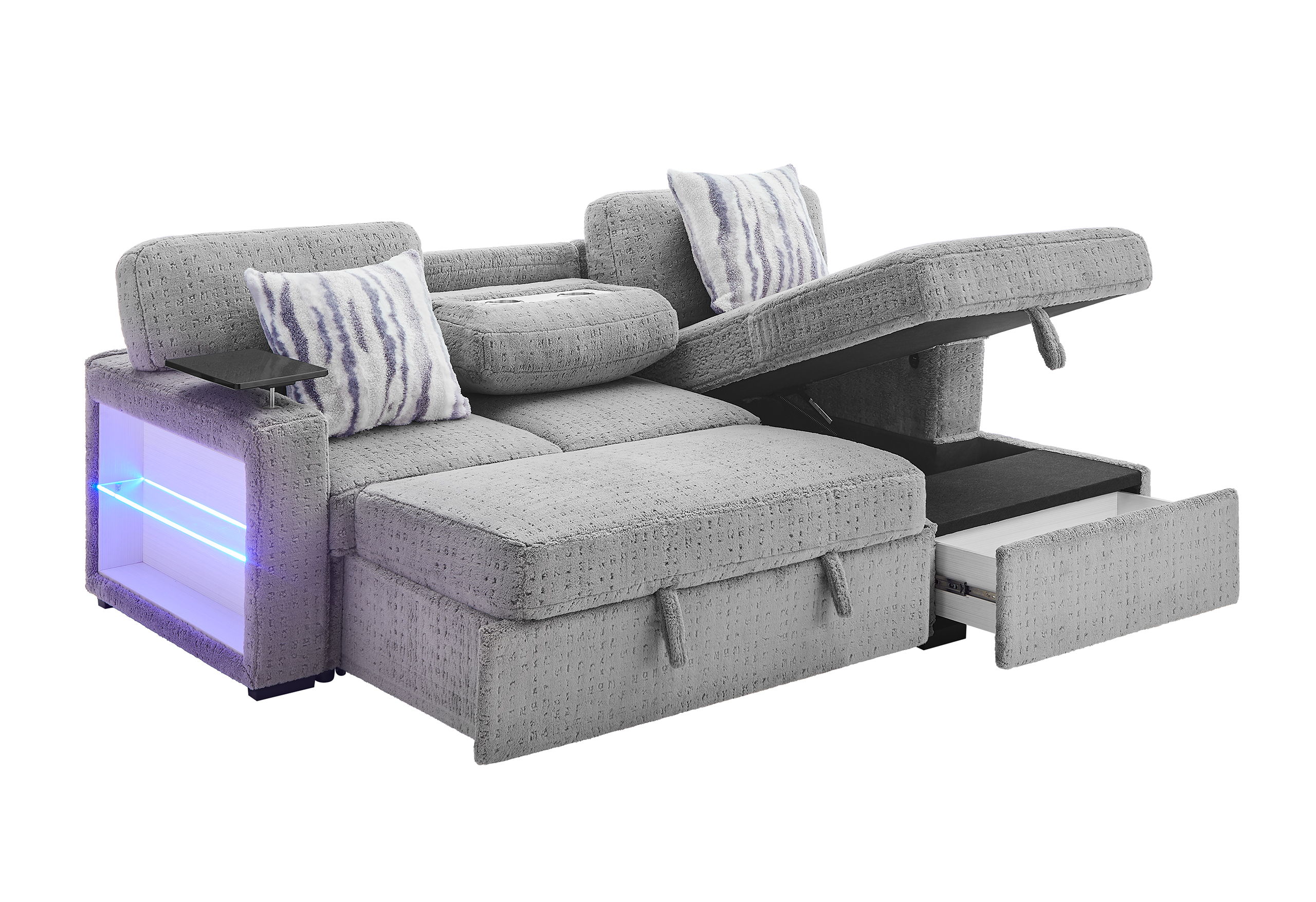 U0214 - Sofa Bed - Dark Gray
