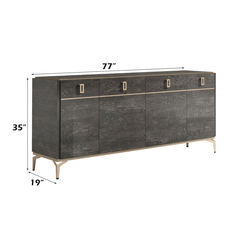 Venezia - Server - Gray, dark gray, view 5