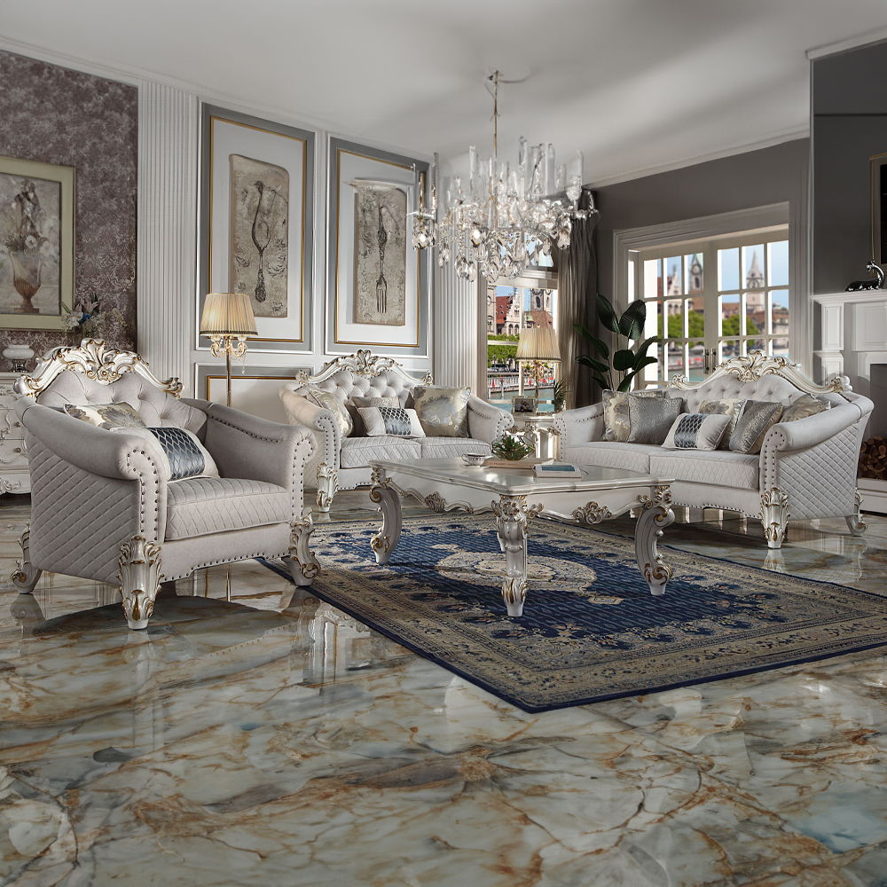 Vendome II - Coffee Table - Antique Pearl, silver, view 5