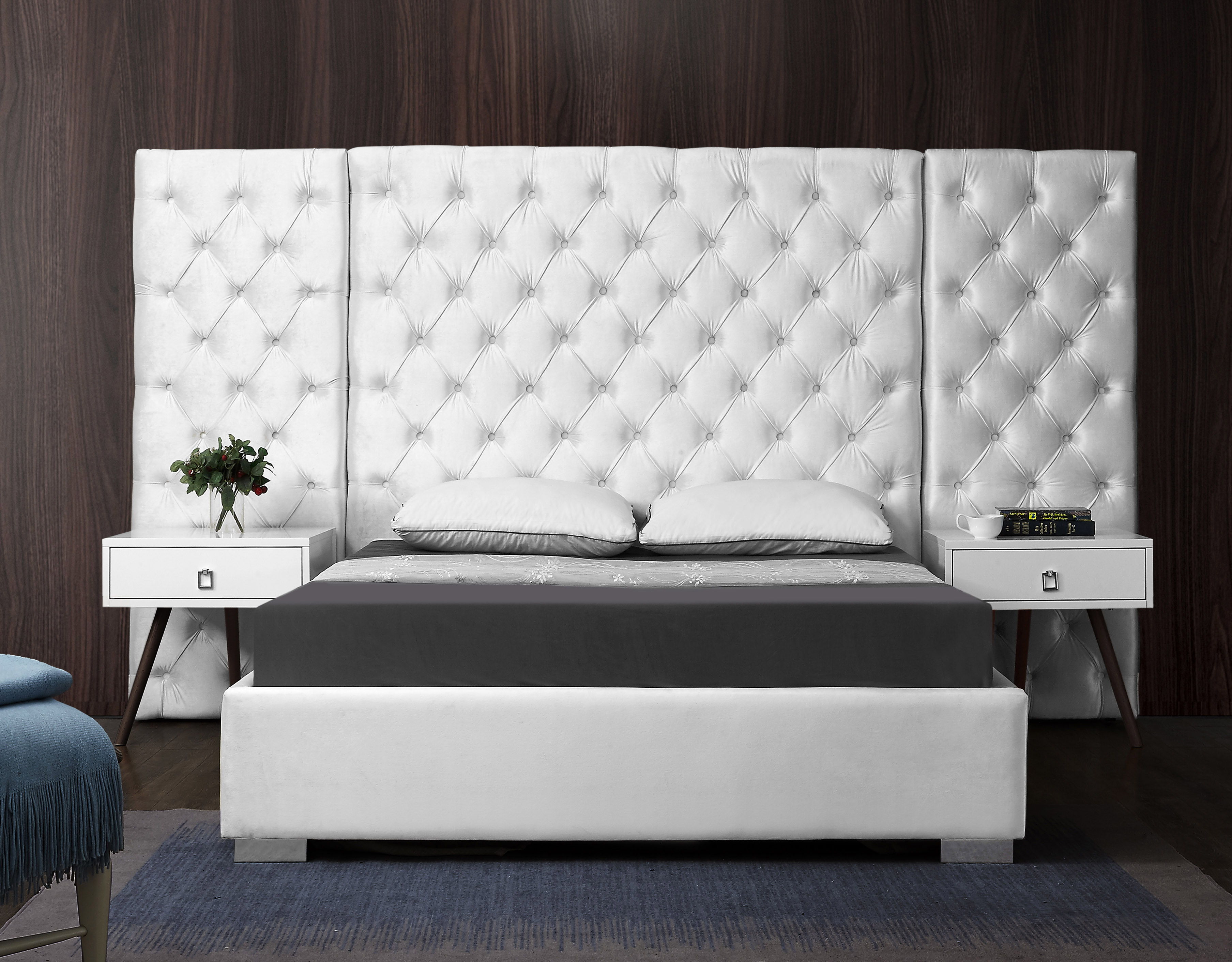 Grande - Queen Bed - White