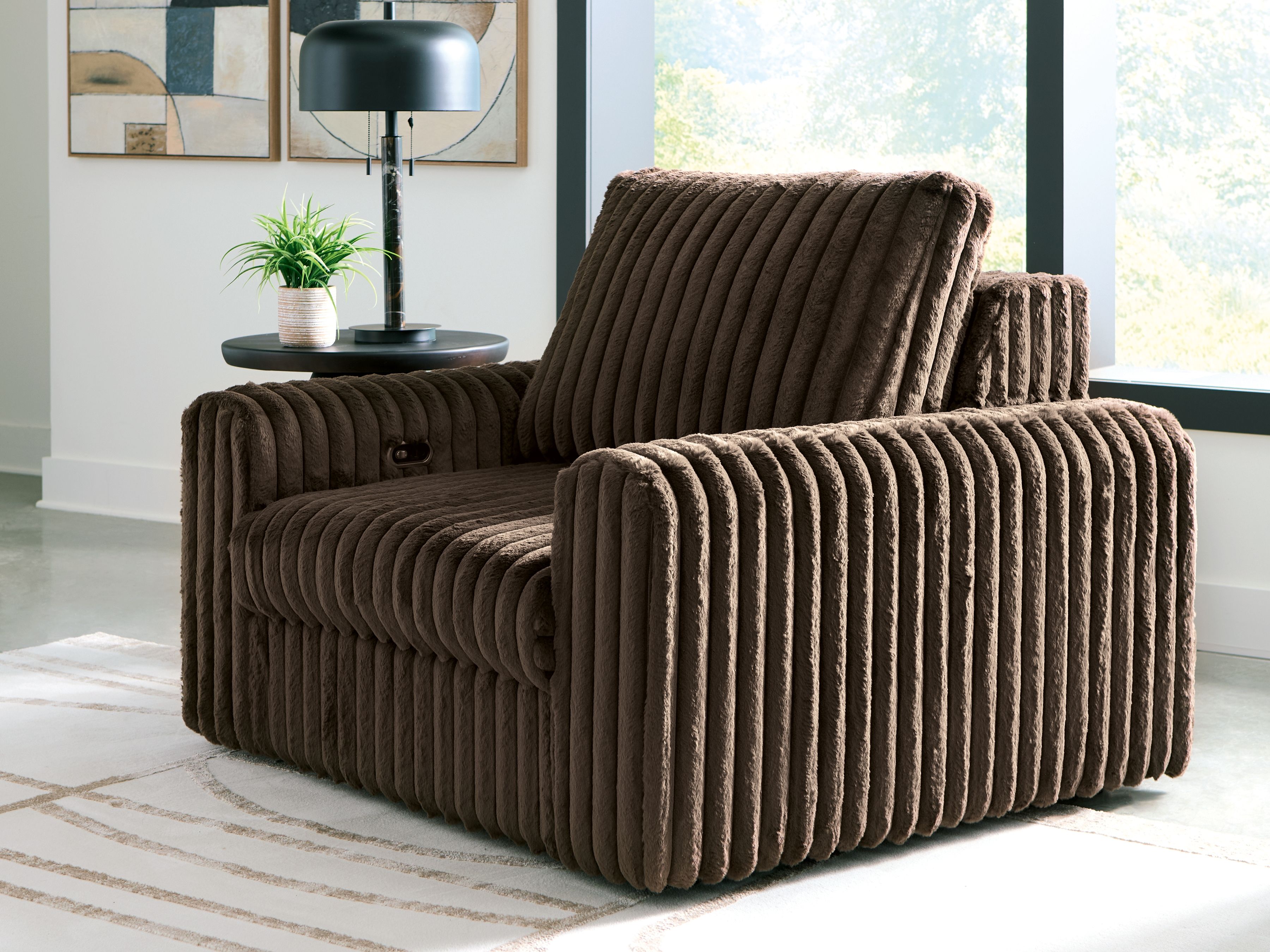 HamlinBay - Power Gliding Chaise - Chocolate