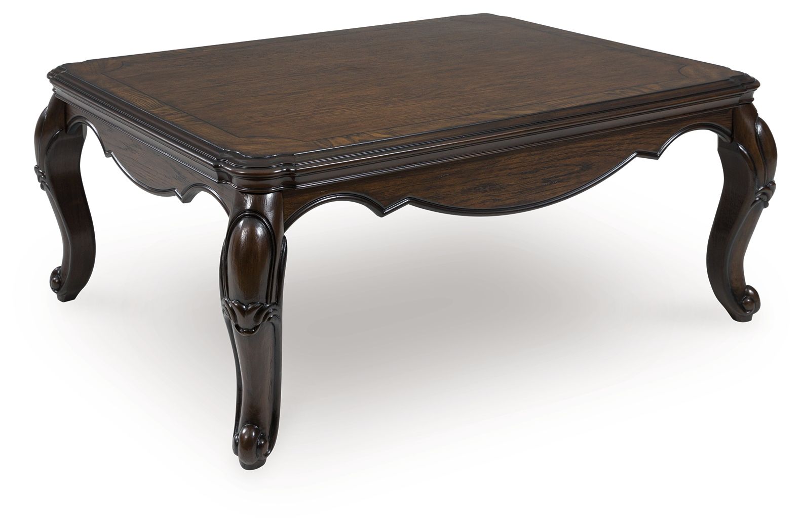 Ashley Maylee Rectangular Cocktail Table - Dark Brown