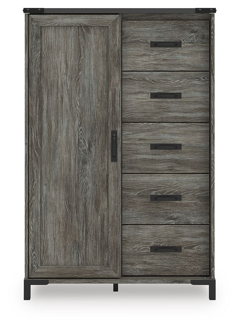 Ashley Furniture Frandern - Dressing Chest - Gray - Image 5