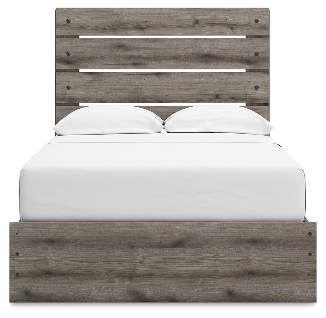 Ashley Furniture Graystorm - Full Panel Storage Bed - Brown Gray - Image 7