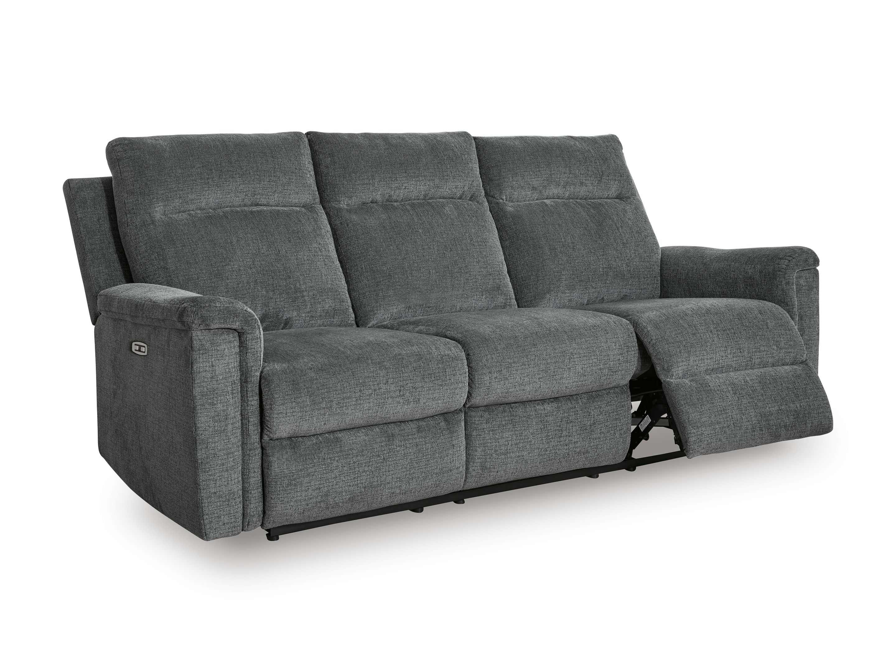 Ashley Furniture Barnsana - Power Reclining Sofa - Gravel - Image 5