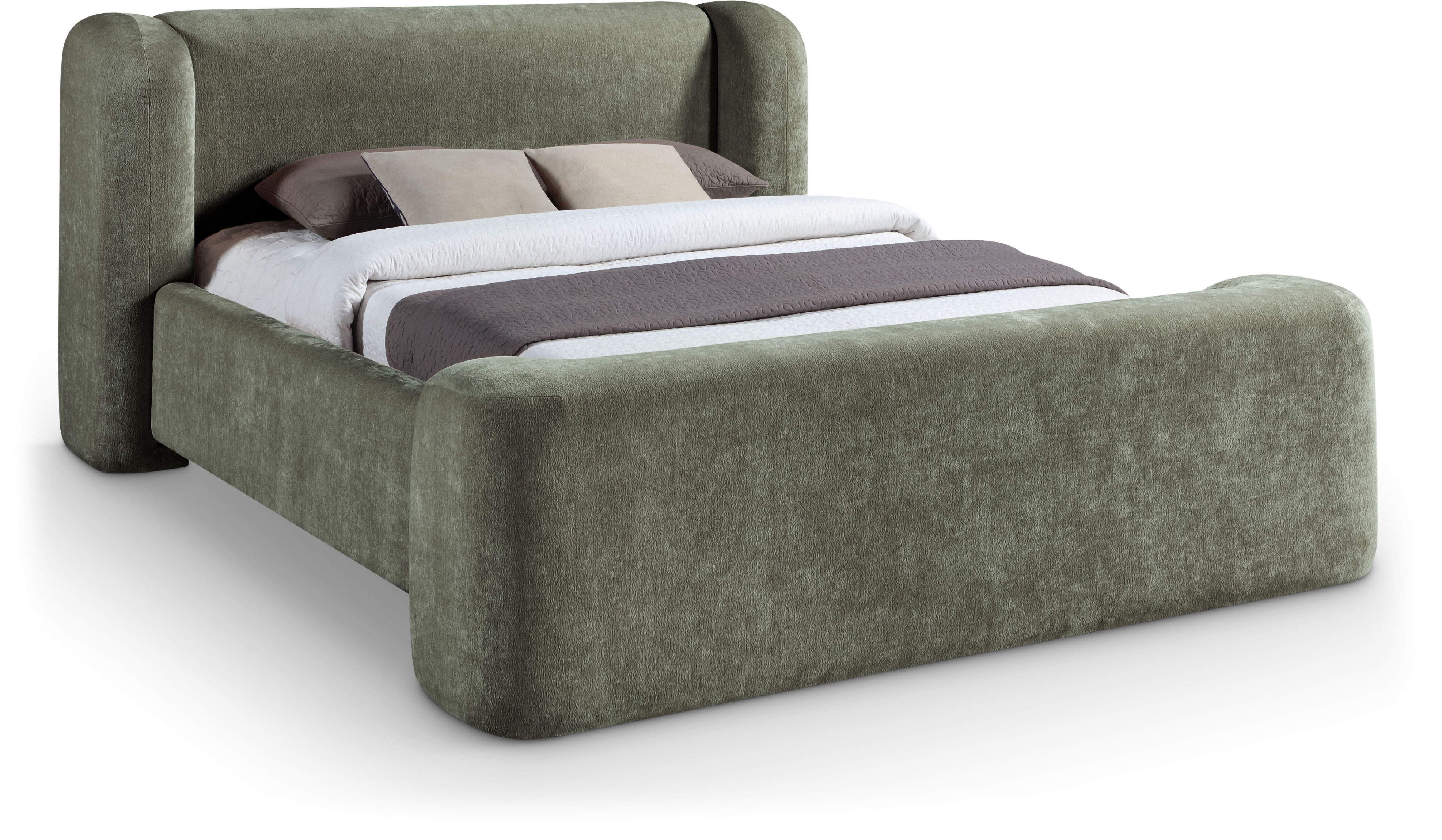 Modena - Queen Bed - Green