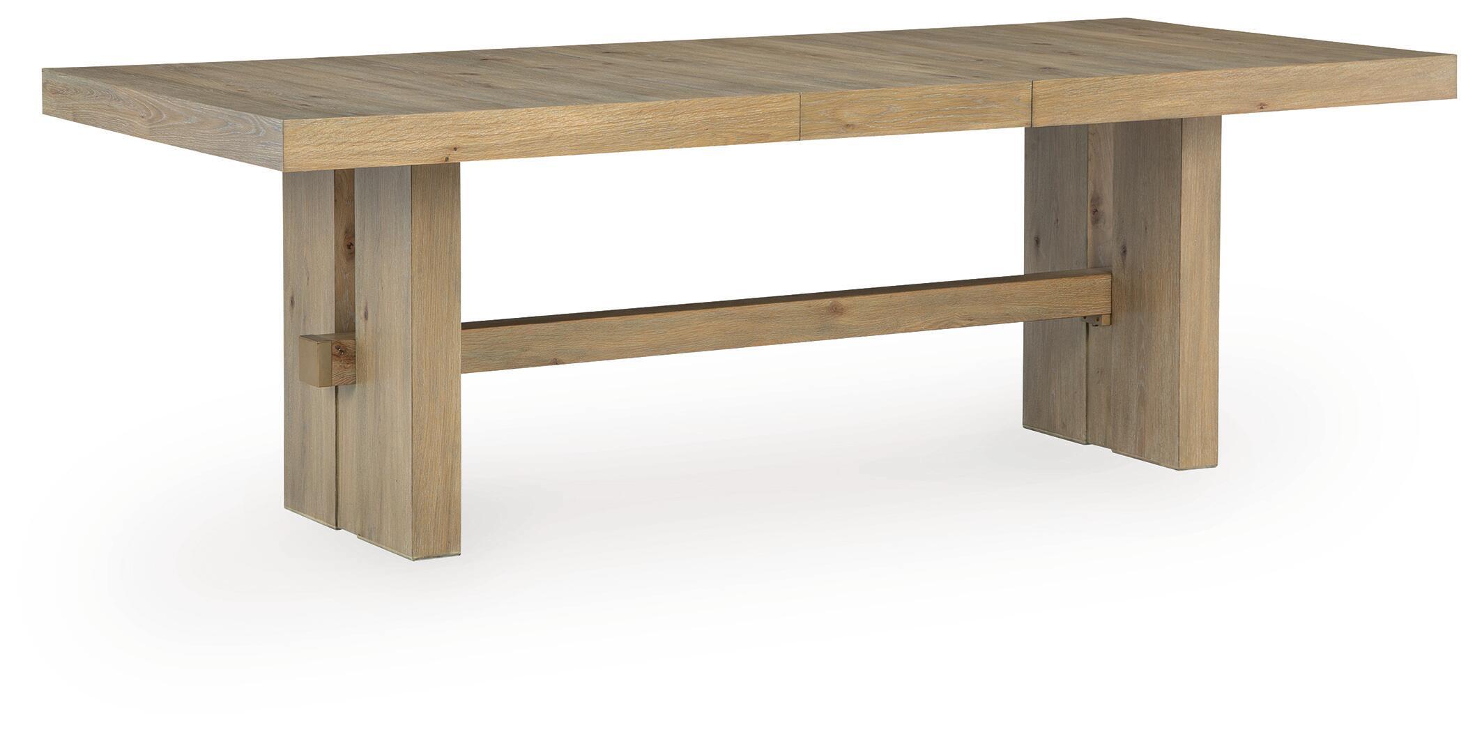 Lasinger – Rectangular Dining Room Extension Table – Light Brown