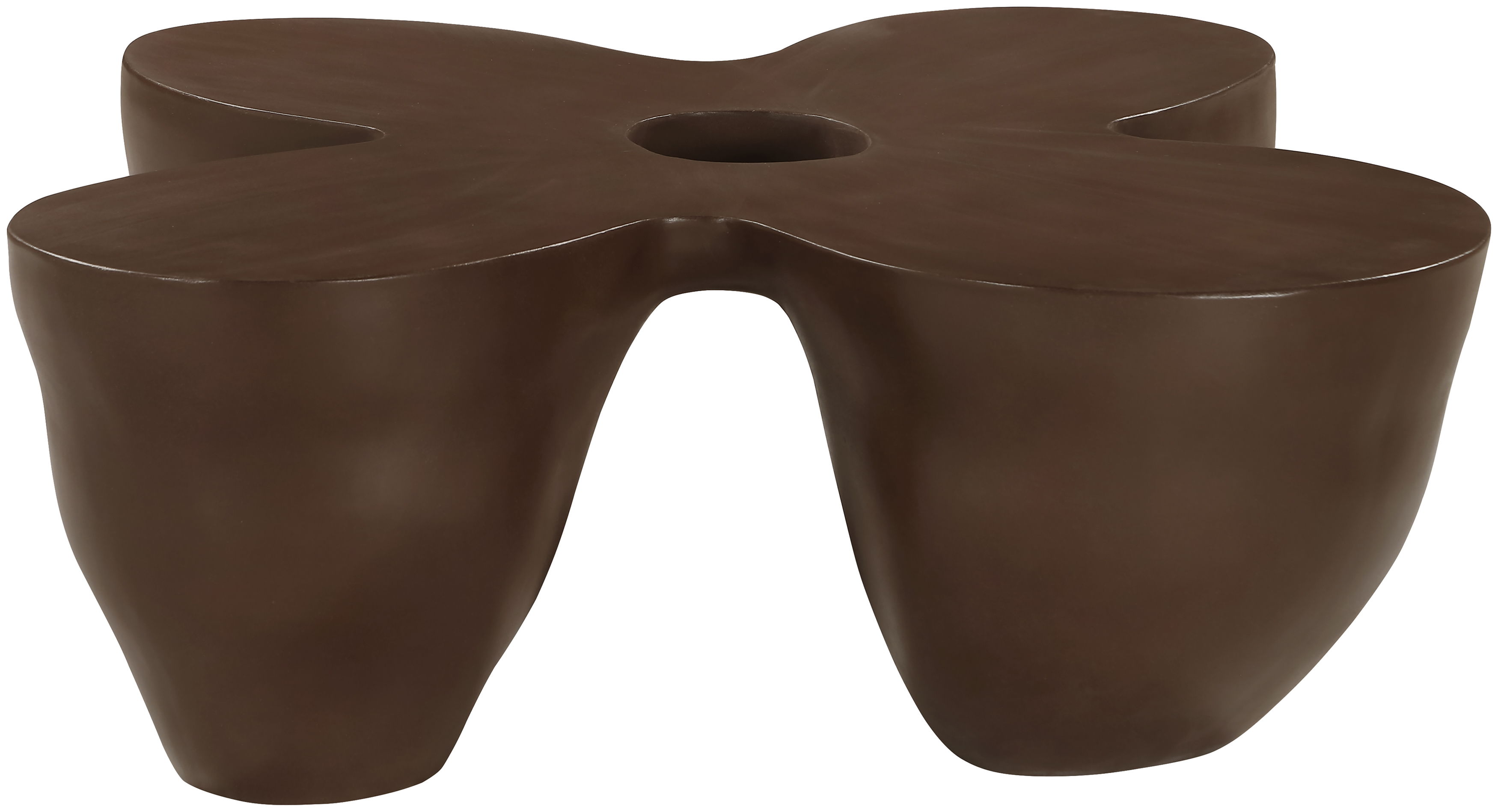 Fiore - Concrete Coffee Table - Brown
