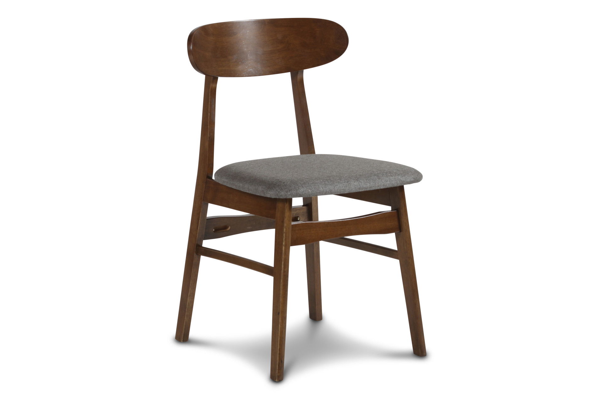 Morocco - Dining Chair With Seat Cushion (Set of 2) - Dark Gray