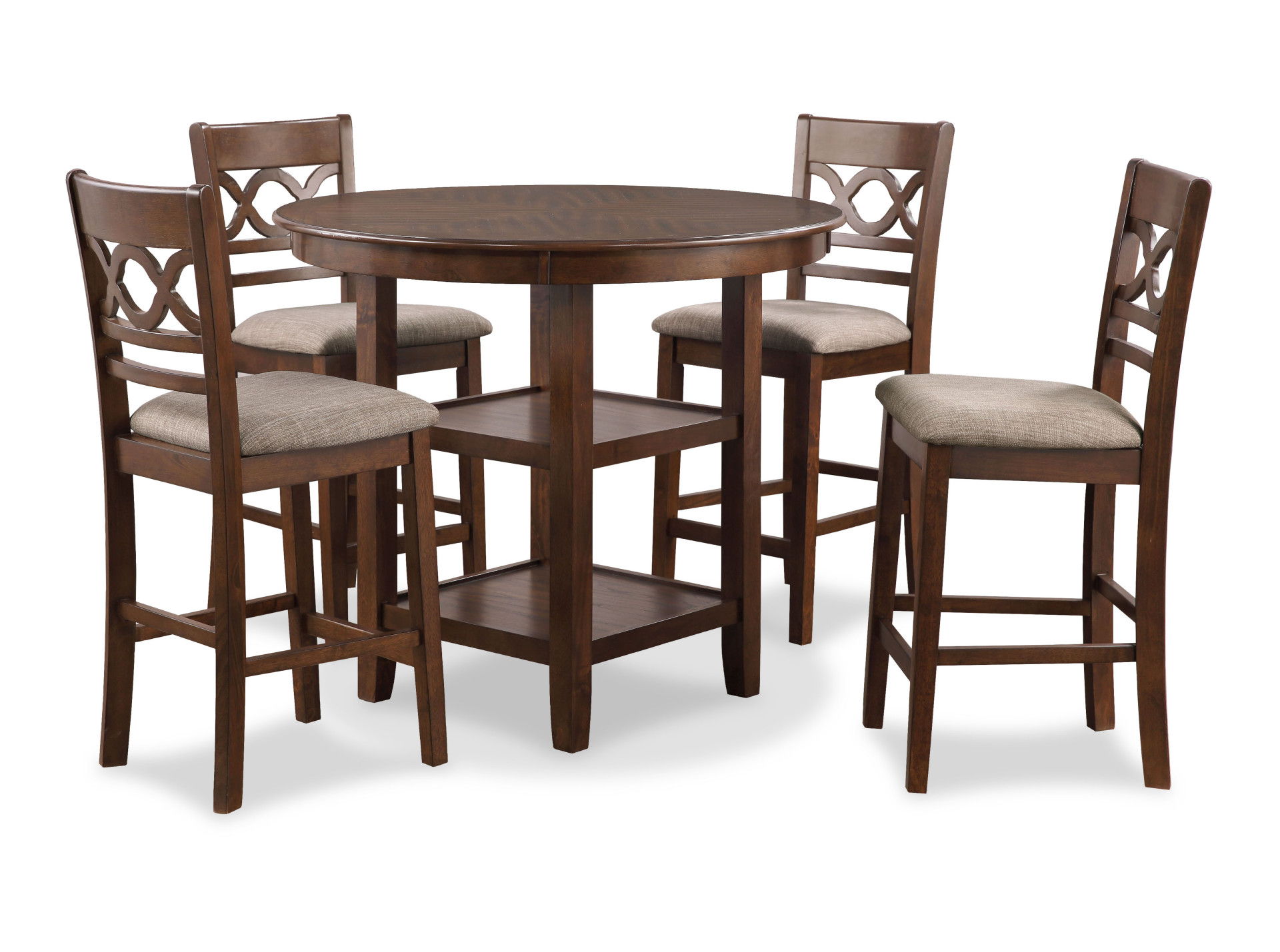 Cori - 5 Piece Counter Dining Set - Cherry