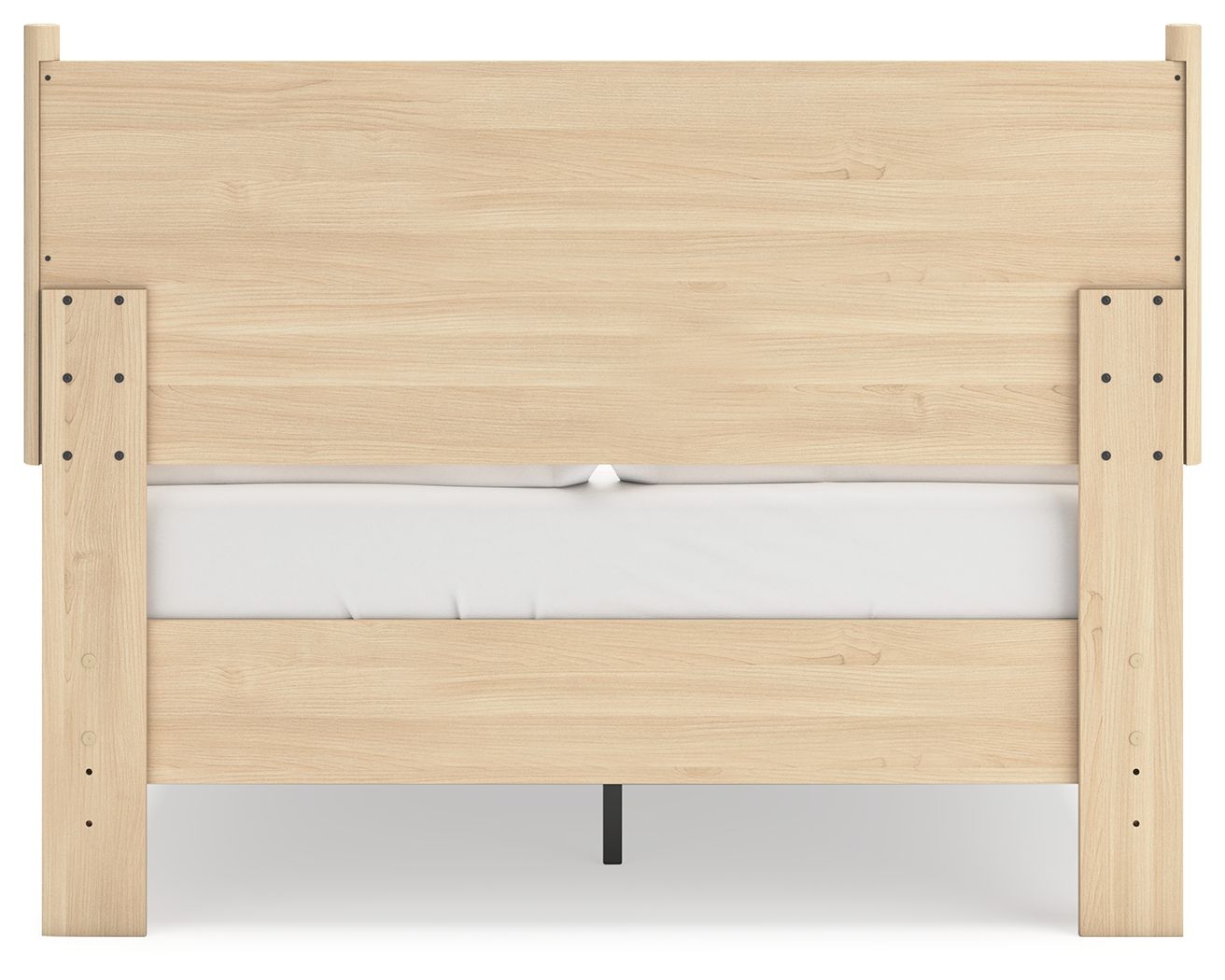 Cabinella - Full Platform Panel Bed - Tan, beige, view 6