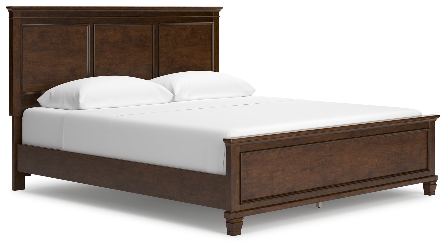 Ashley Furniture Danabrin - 6 Pc. - Dresser, Mirror, Chest, California King Panel Bed - Brown - Image 6