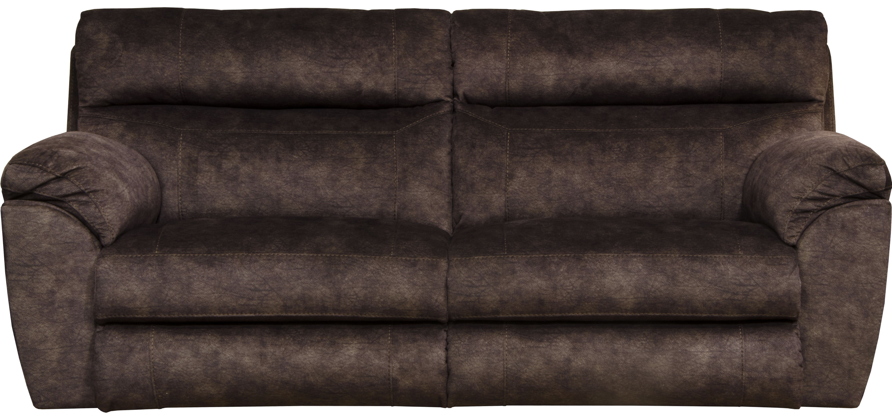 Catnapper Sedona - Power Headrest Lay Flat Reclining Sofa - Mocha - 42.5'