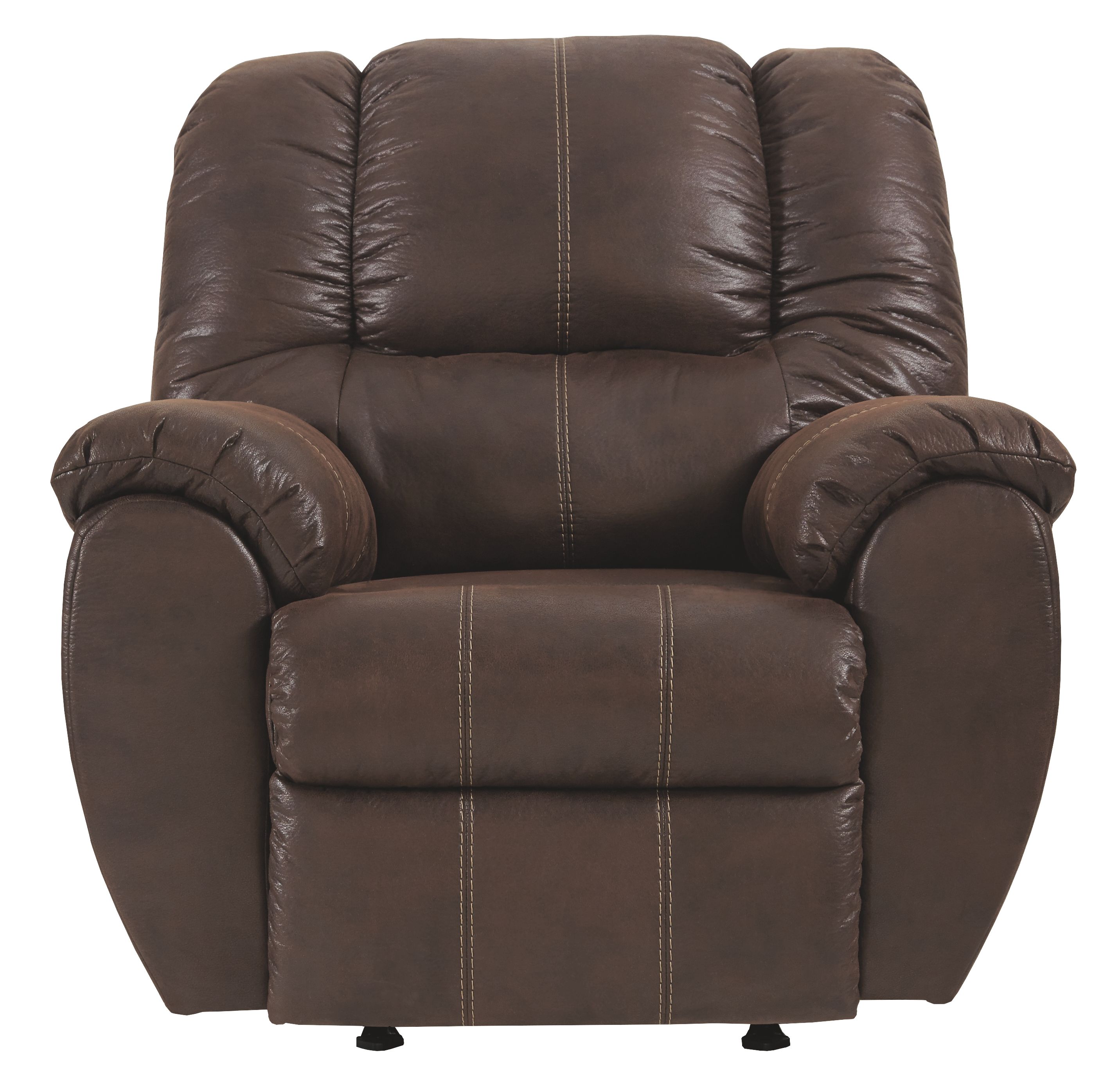 Ashley Furniture McGann - Rocker Recliner - Walnut - Image 7