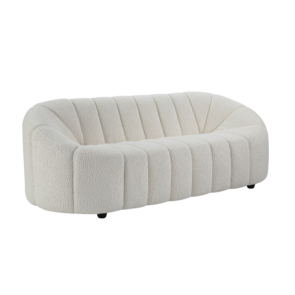 Osmash - Sofa - White Teddy Sherpa, white, view 2