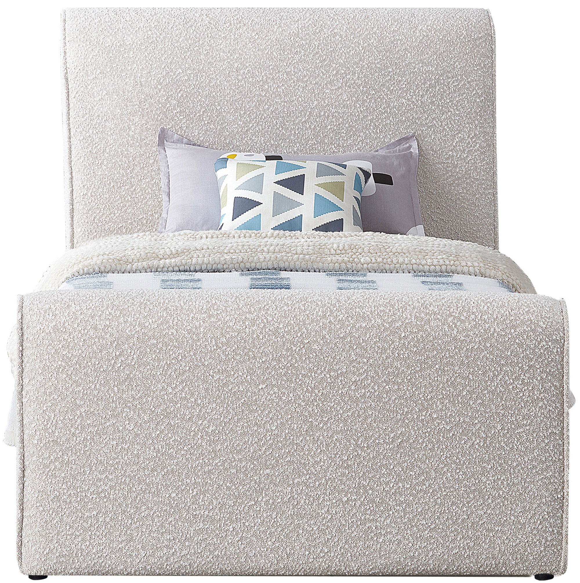 Stylus - Twin Bed - Cream