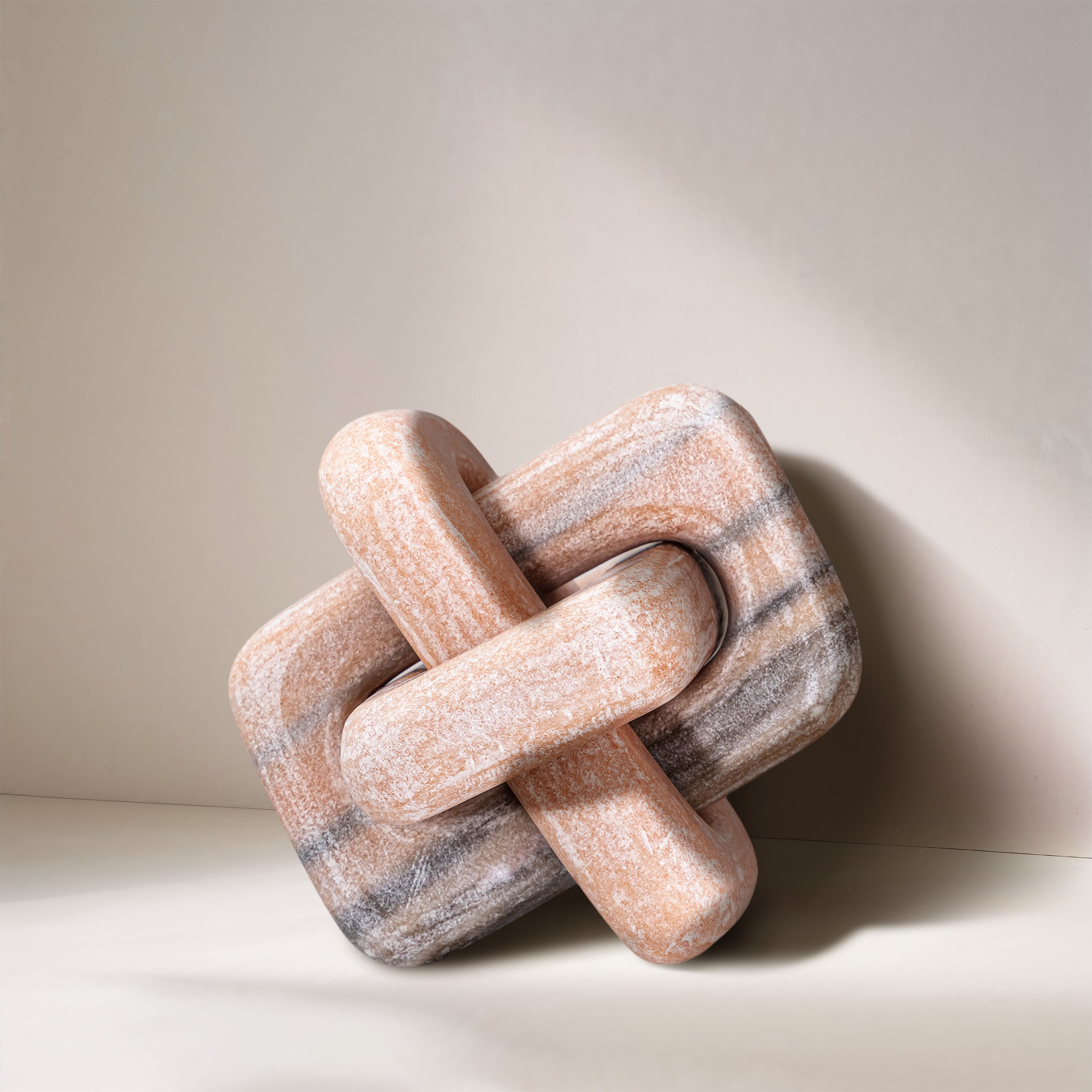 Bond - Marble Decorative Knot - Pink