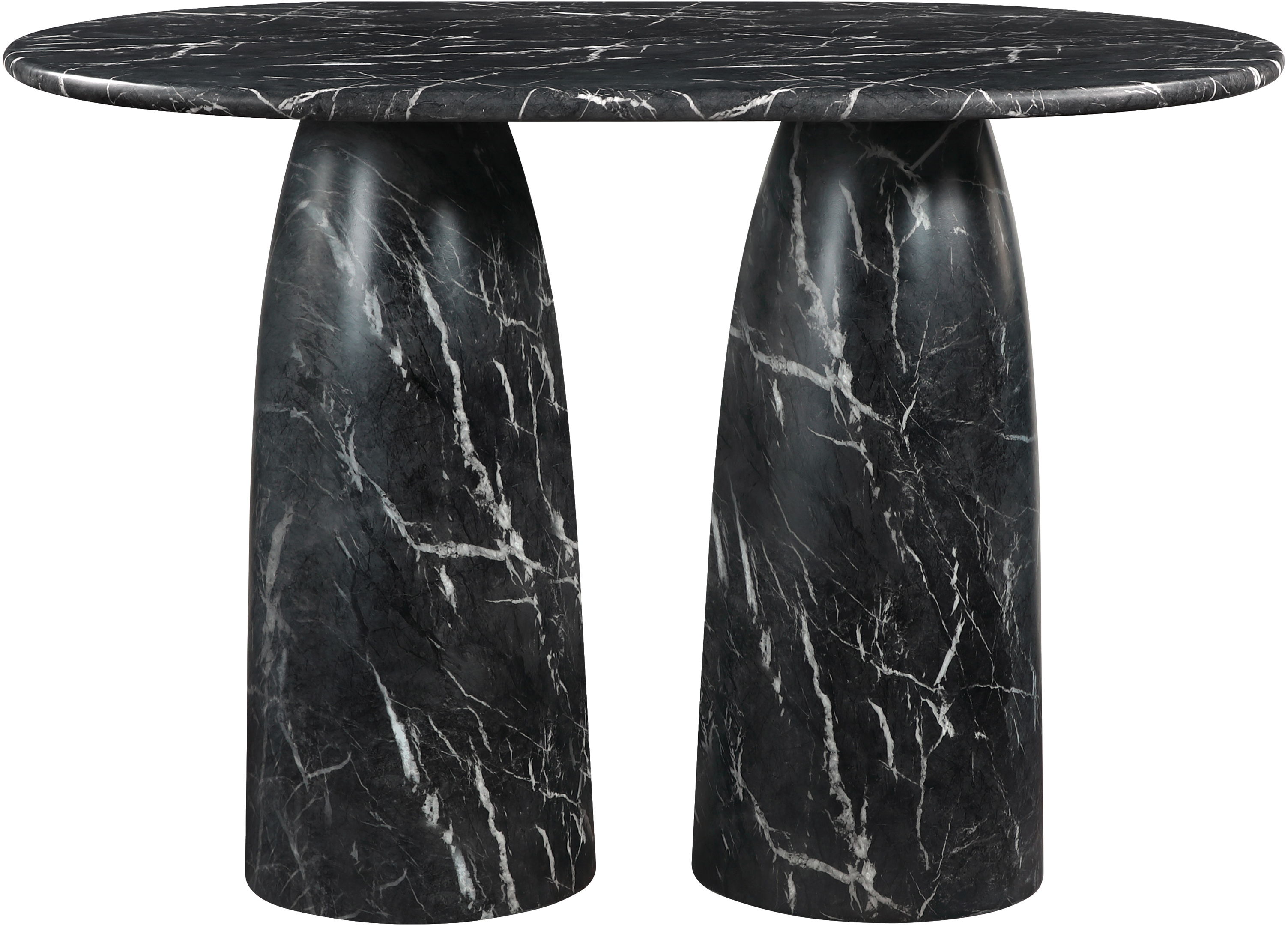 Cosenza - Concrete Indoor / Outdoor Bar Table (3 Boxes) - Black