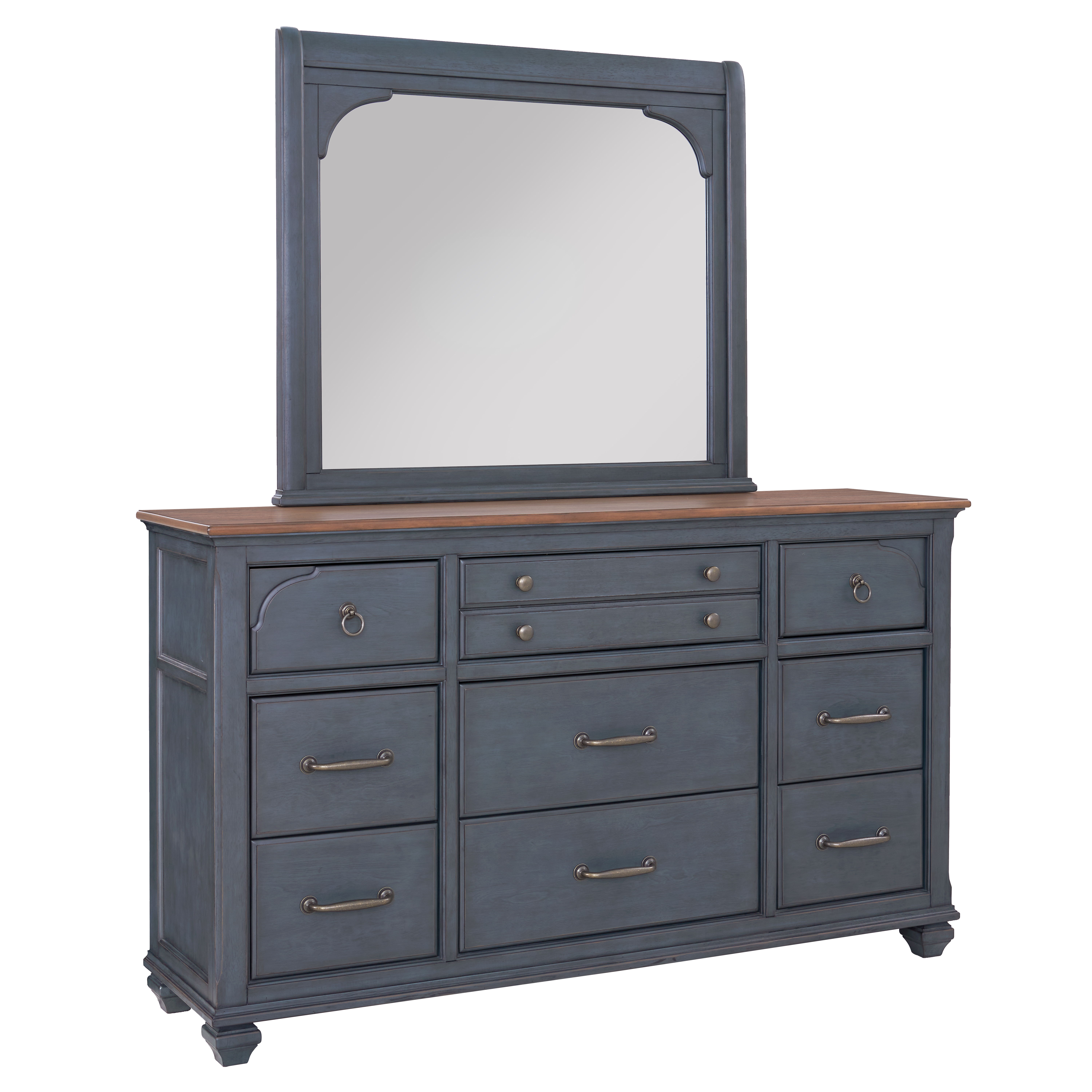 Americana - Mirror - Corduroy Blue Image