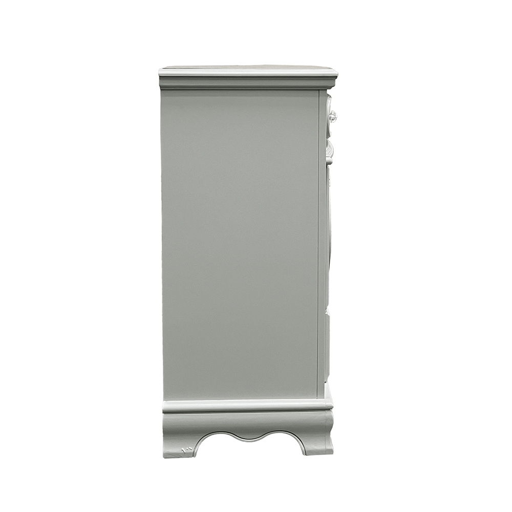 Flora - Dresser - Gray, light gray, view 5