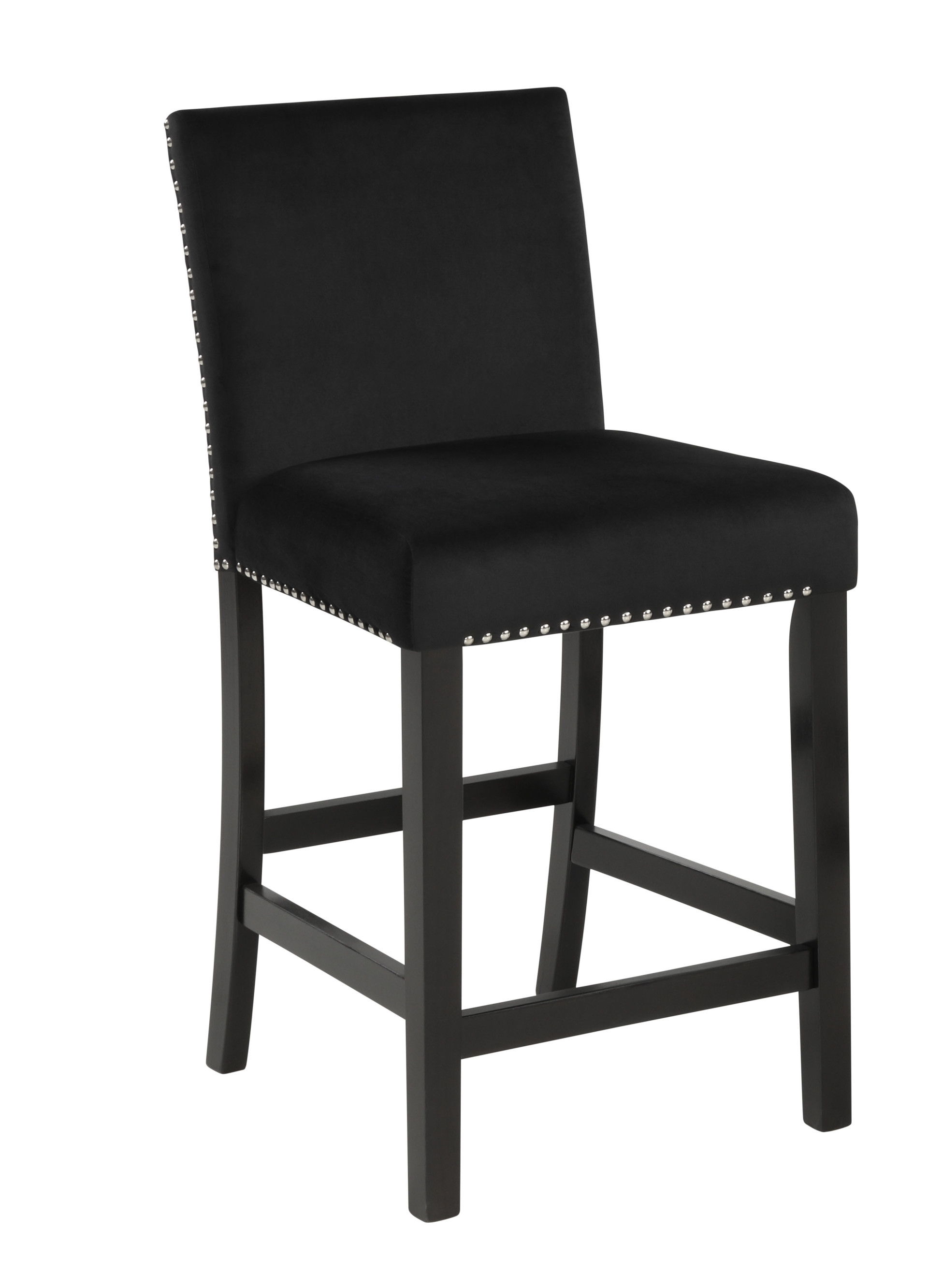 Celeste - Counter Height Chair (Set of 2) - Black