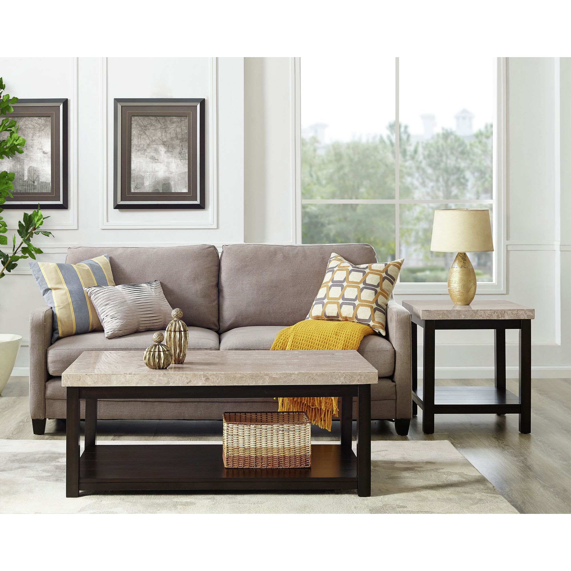 2 Pc · Coffee Table & End Table