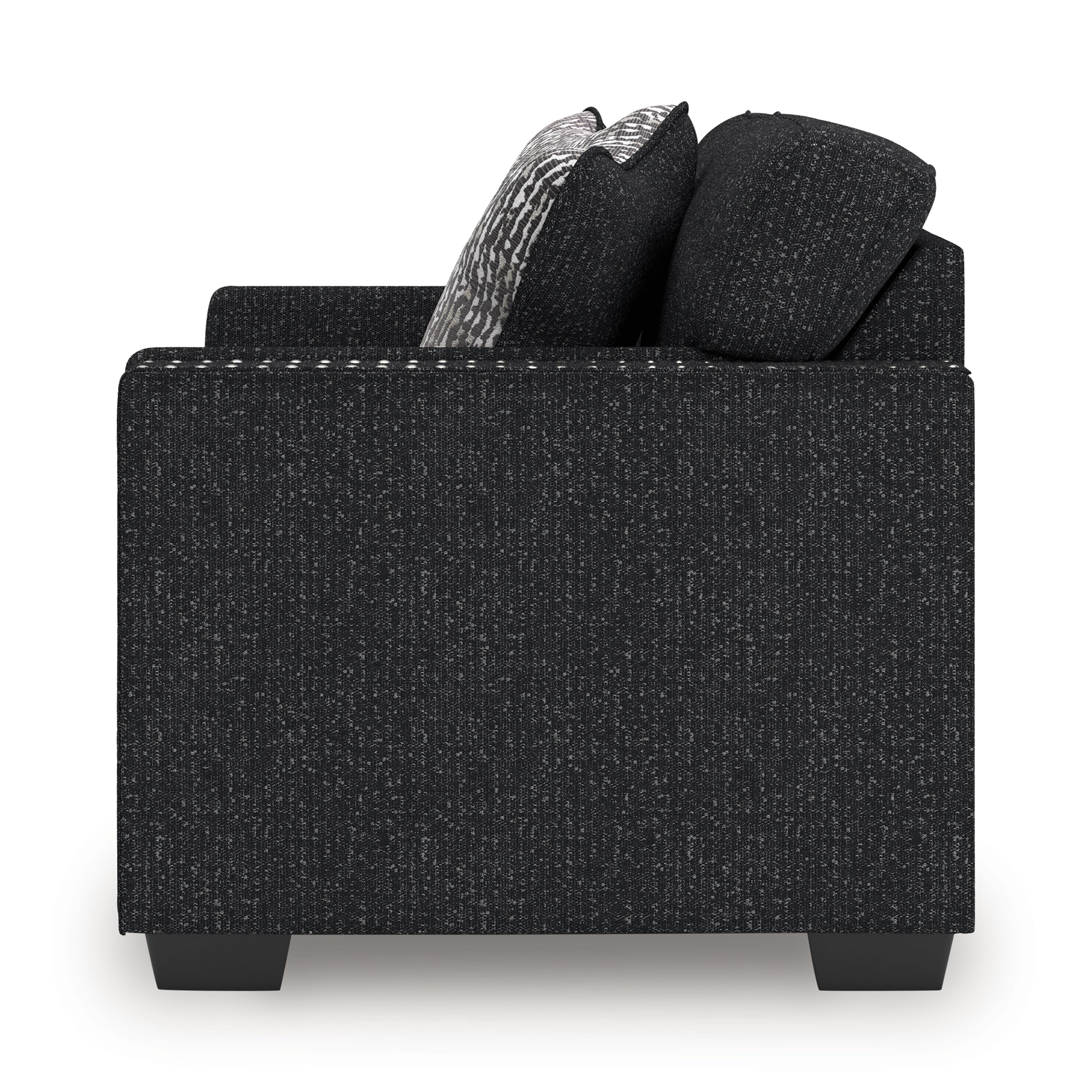 Ashley Furniture Jasmine Peaks - Loveseat - Coal - Image 7