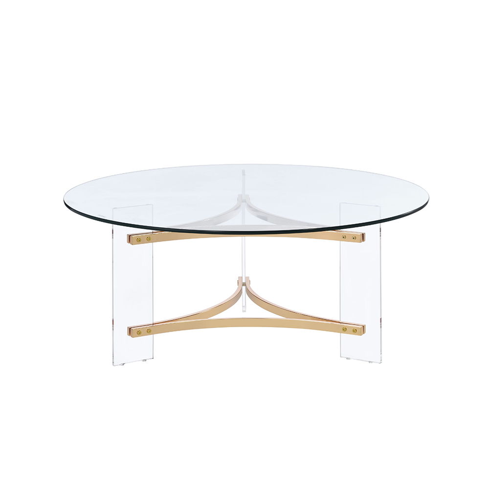 Sosi - Coffee Table - Gold, gold, view 6