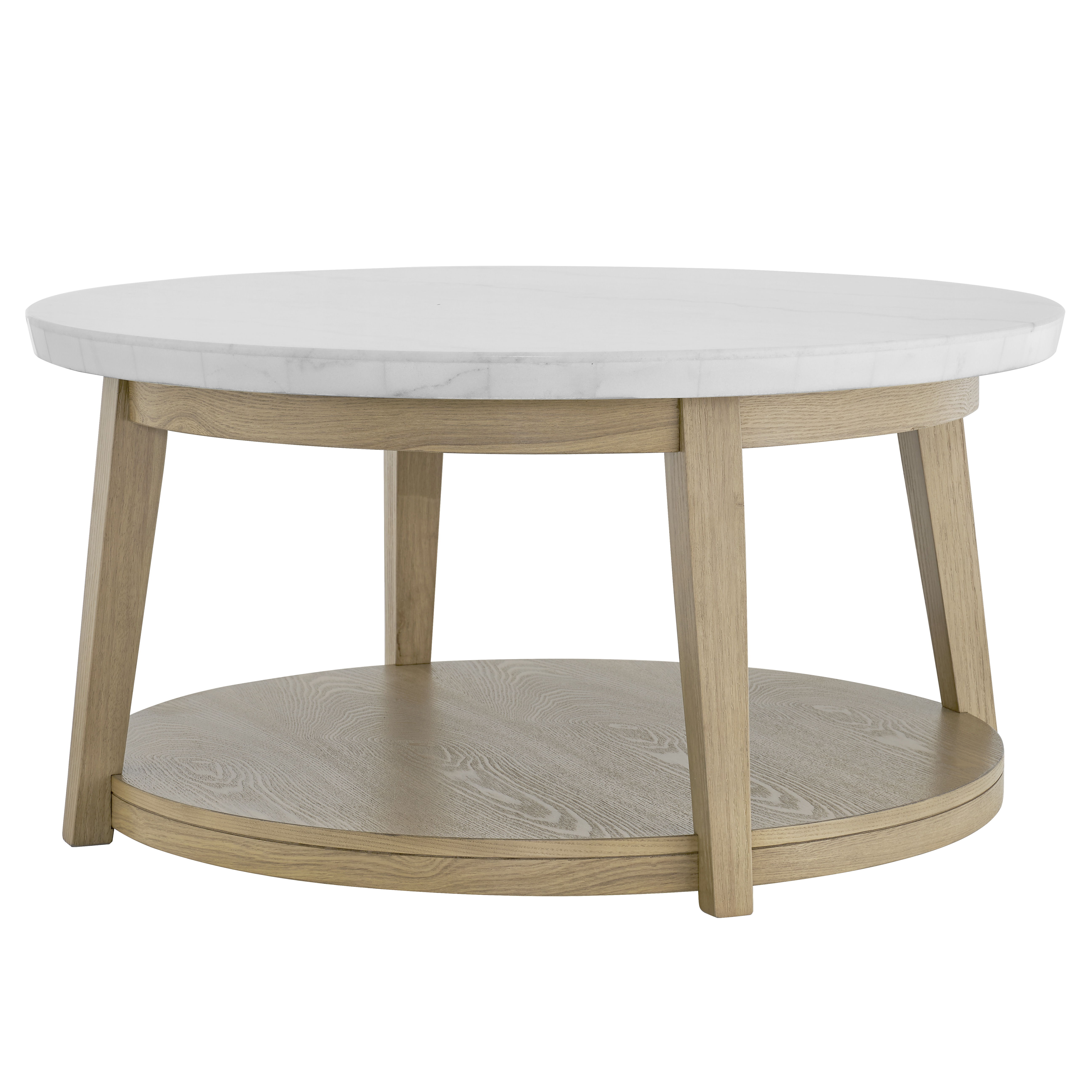 Vida - Marble Top Cocktail Table - White