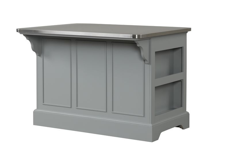 Urrur - Kitchen Island - Gray, gray, view 3