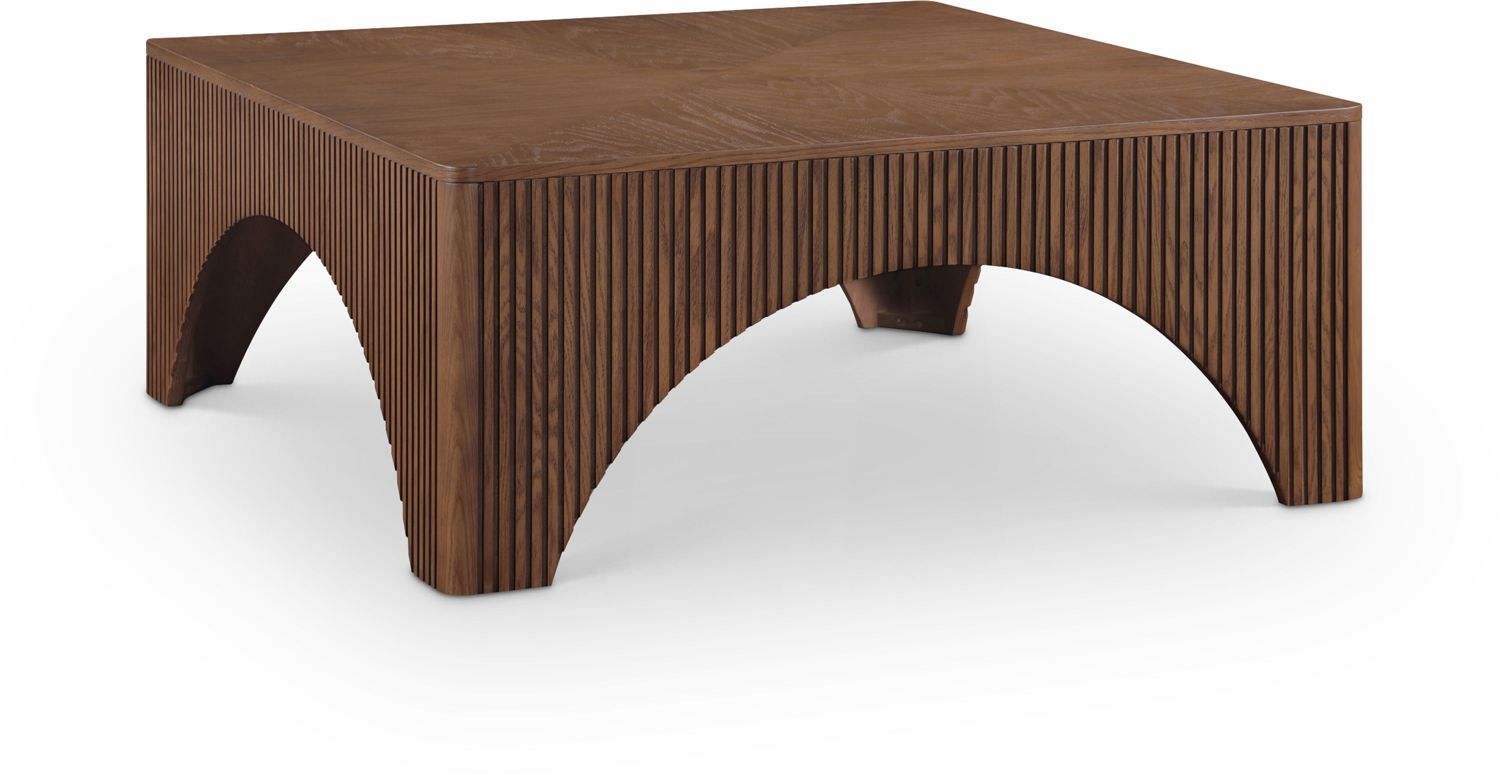 Eloise - Oak Veneer Coffee Table - Brown