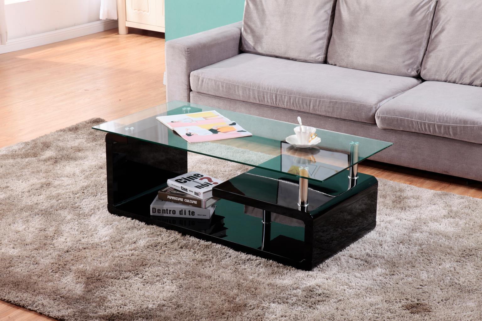 T307 - Coffee Table & End Table - Black
