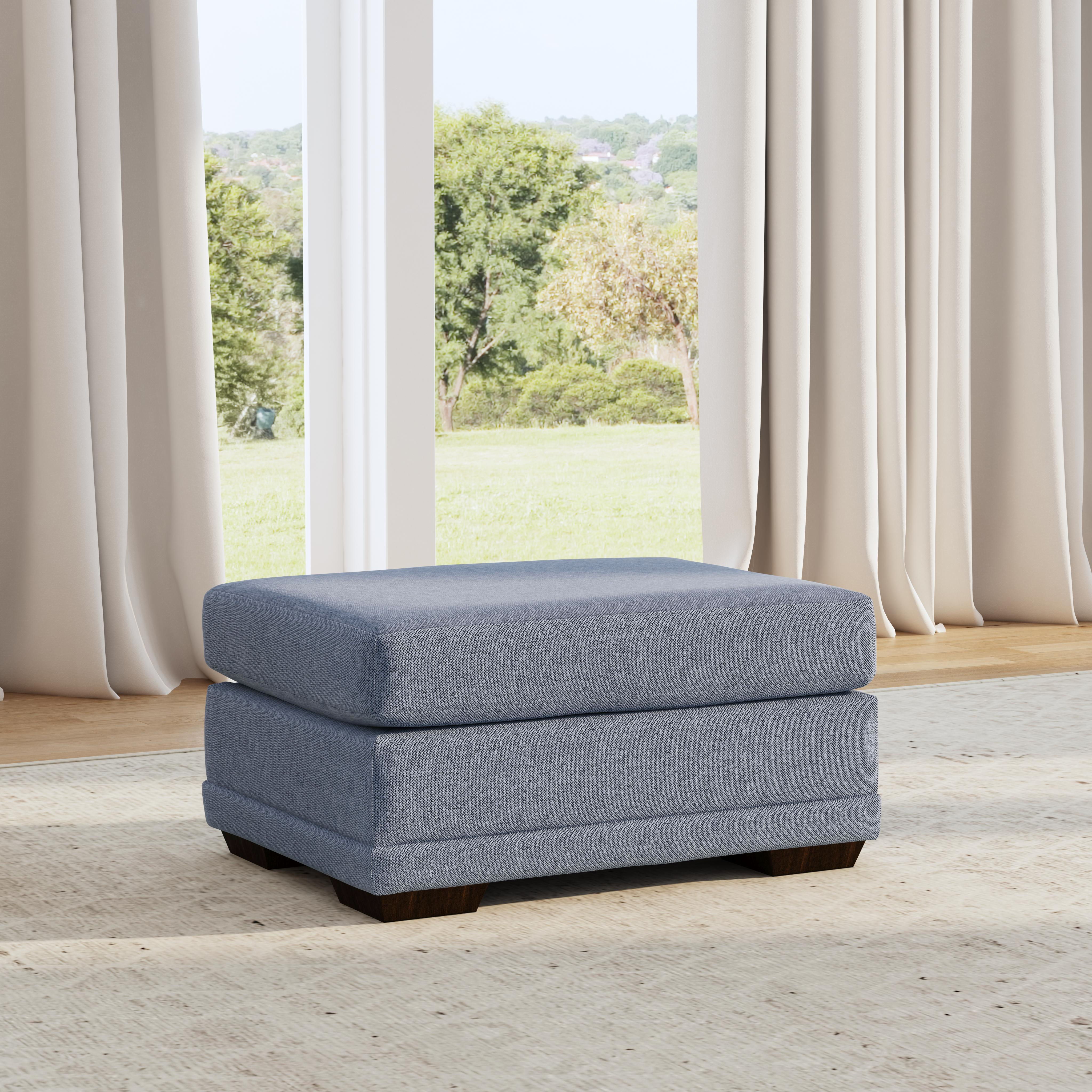 Jewel - Ottoman, blue