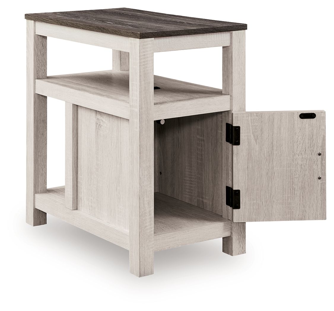 Ashley Furniture Fendenmore - Chair Side Table - Two-tone - Image 4