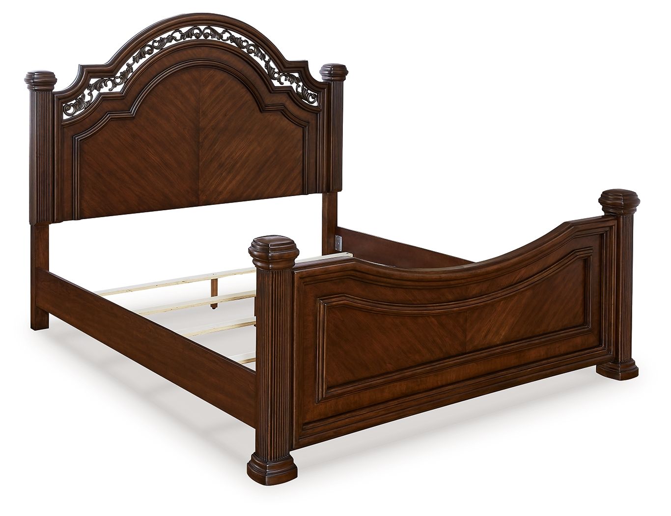 Lavinton - King Poster Bed - Brown
