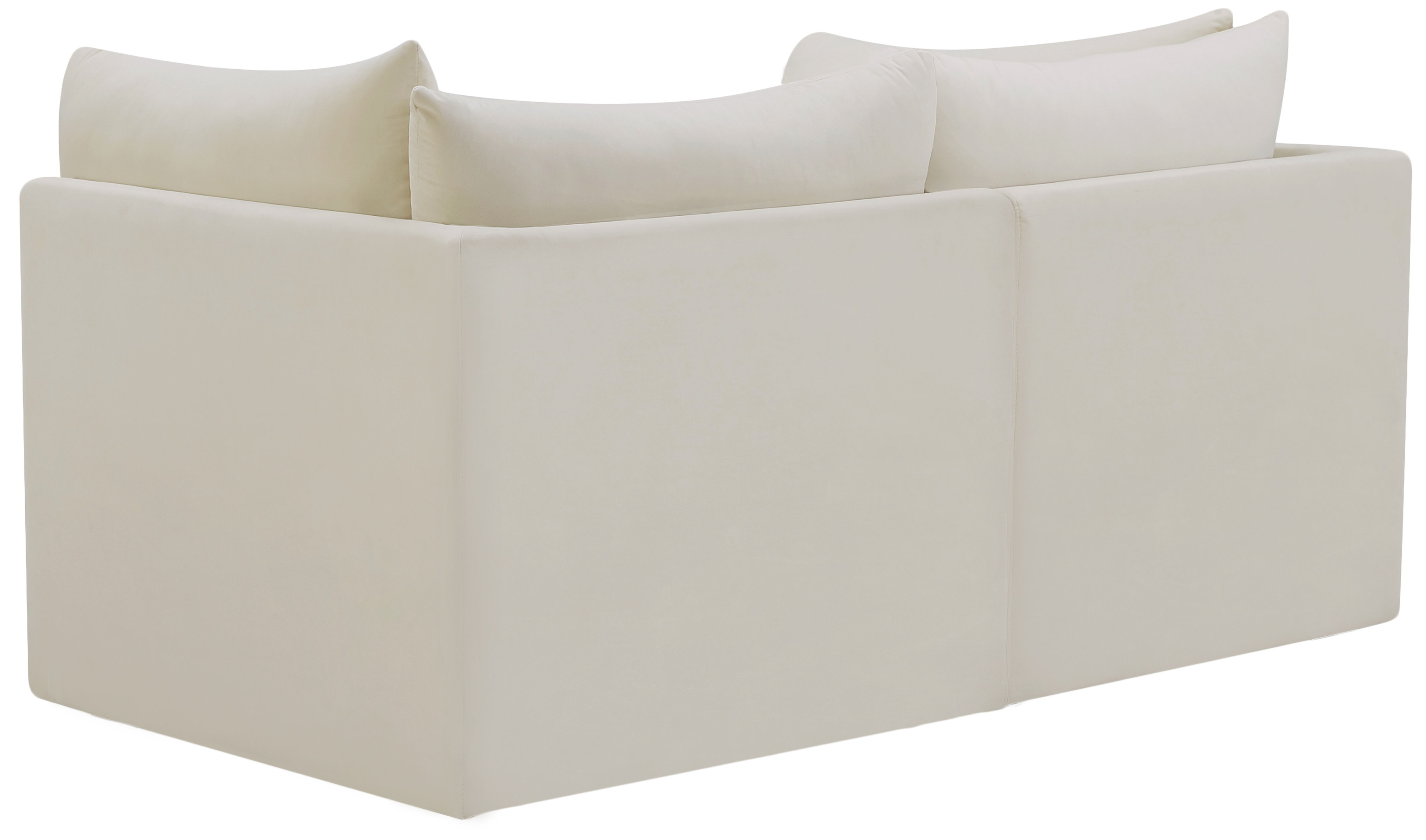 Jacob - Modular 2 Piece Sofa - Cream