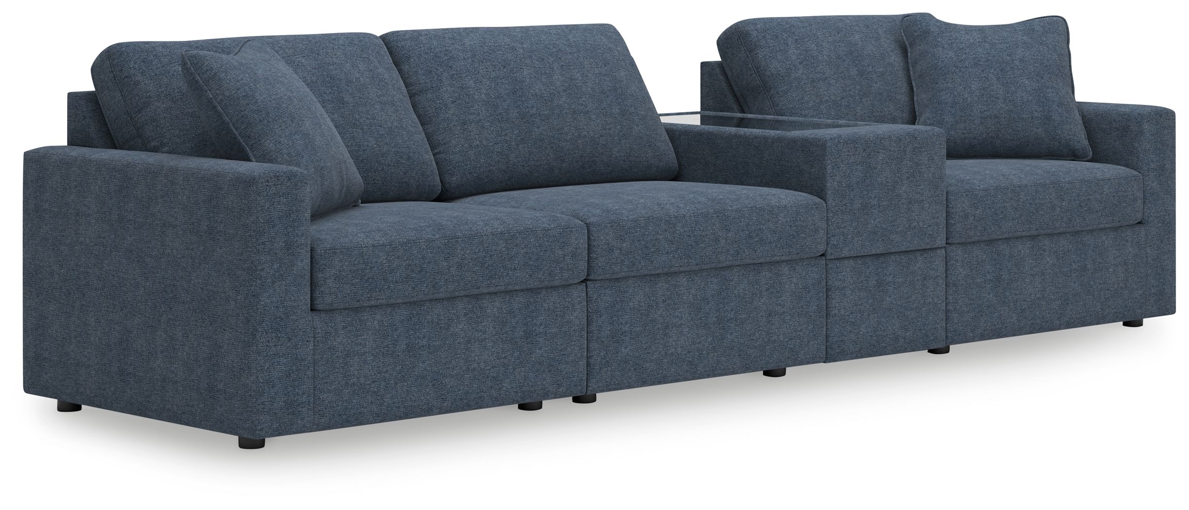 4 Pc · Sectional With Storage Console