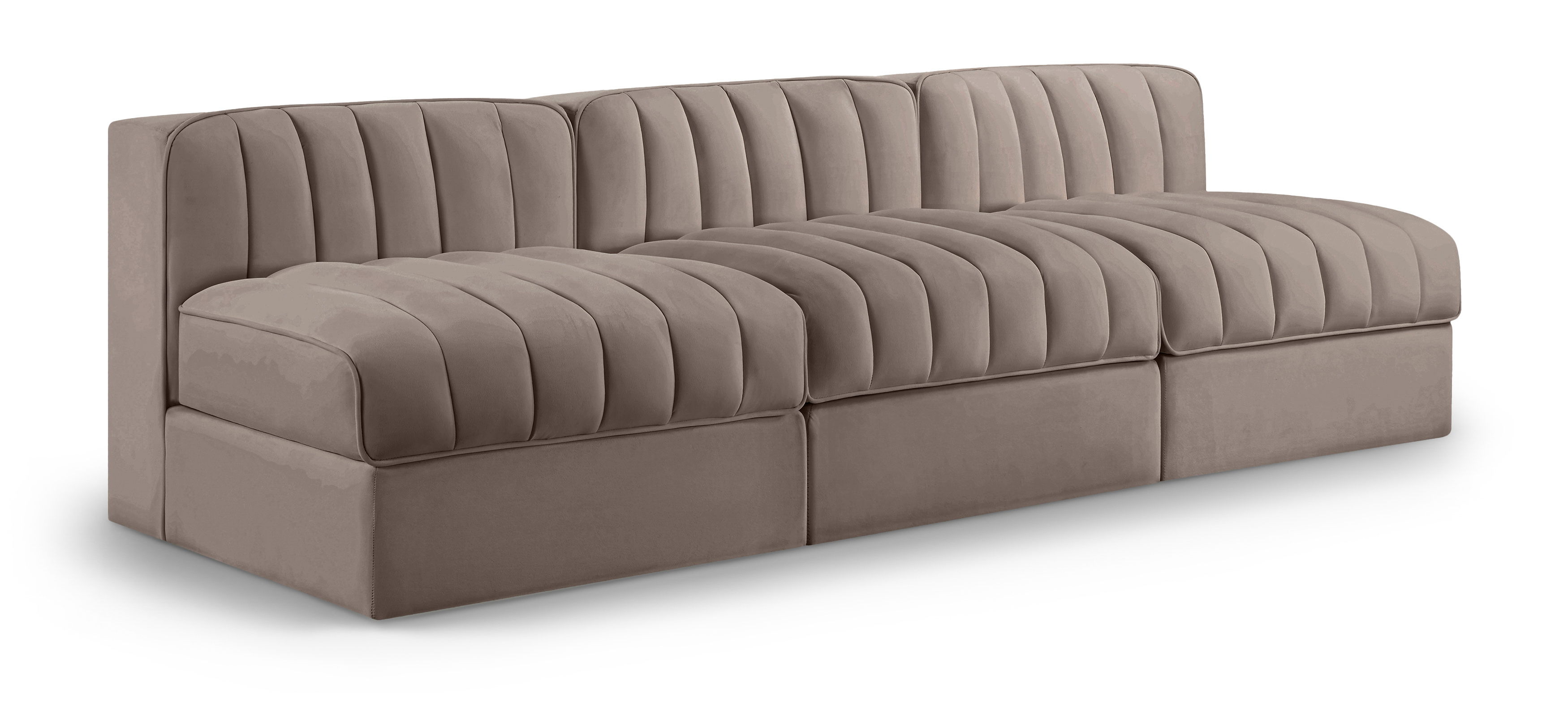 3 Pc · Modular Armless Sofa