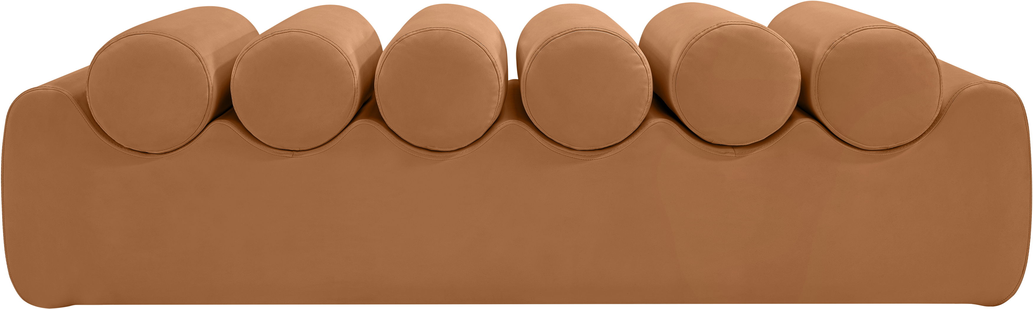Rumble - 56" Bench - Cognac