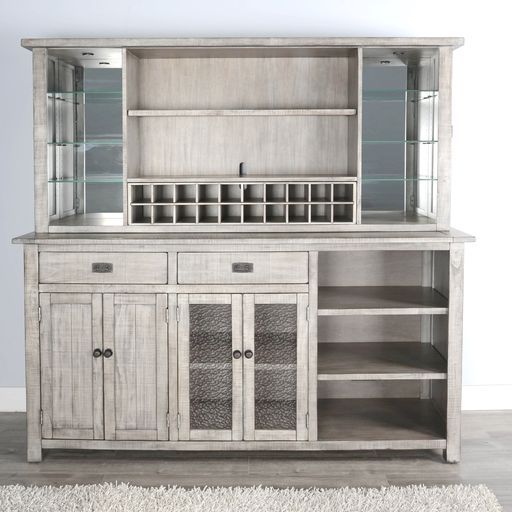 Alpine - Buffet And Hutch - Light Brown Image