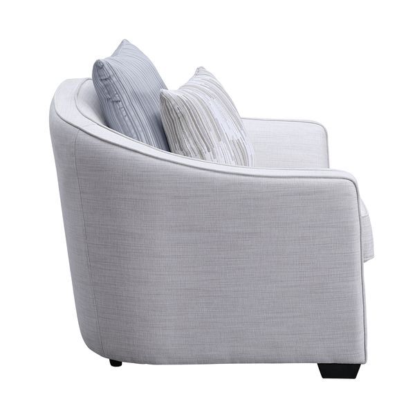 Mahler II - Chair With 2 Pillows - Beige Linen, beige, view 5
