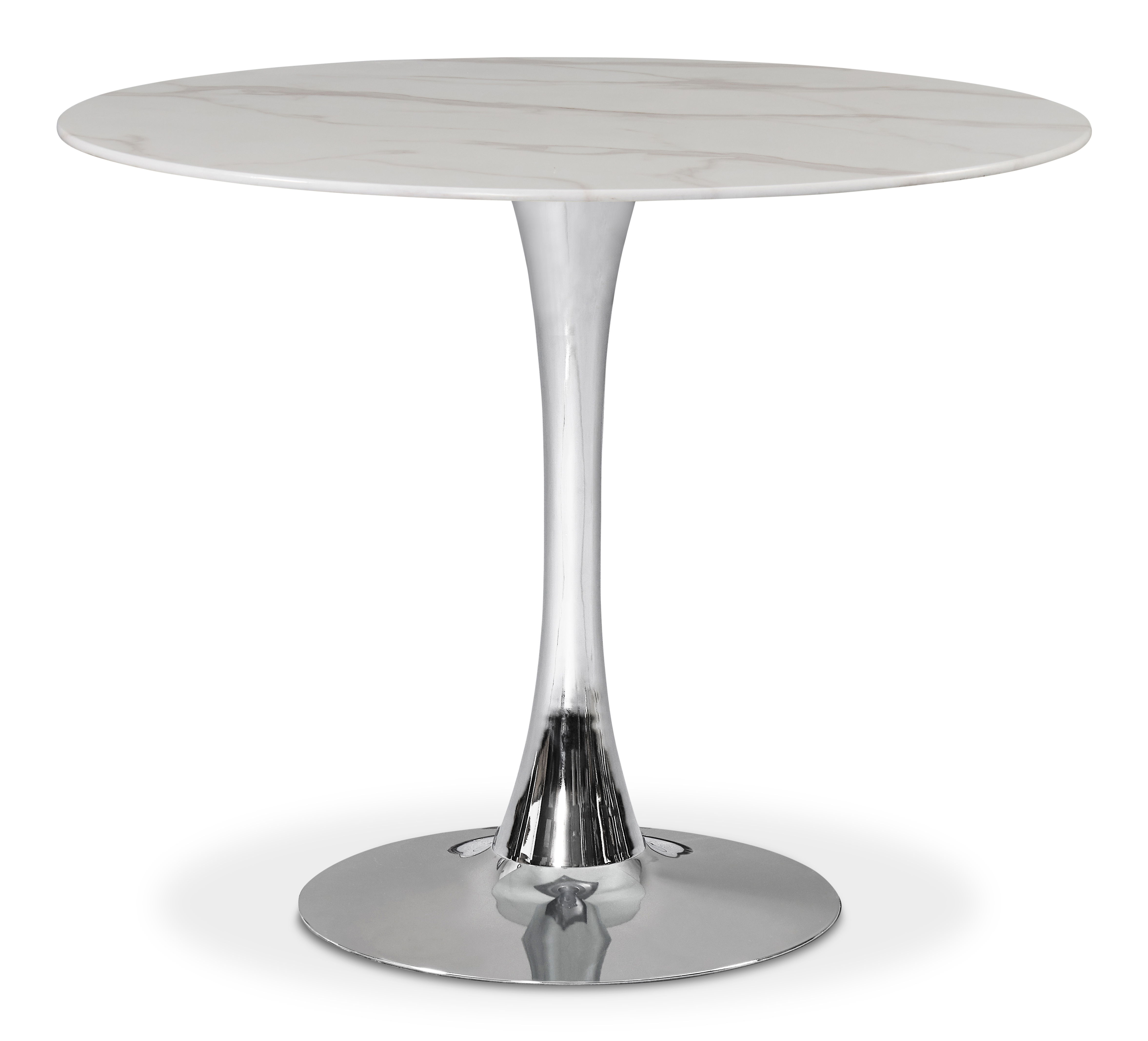 Tulip - 36" Dining Table - Chrome