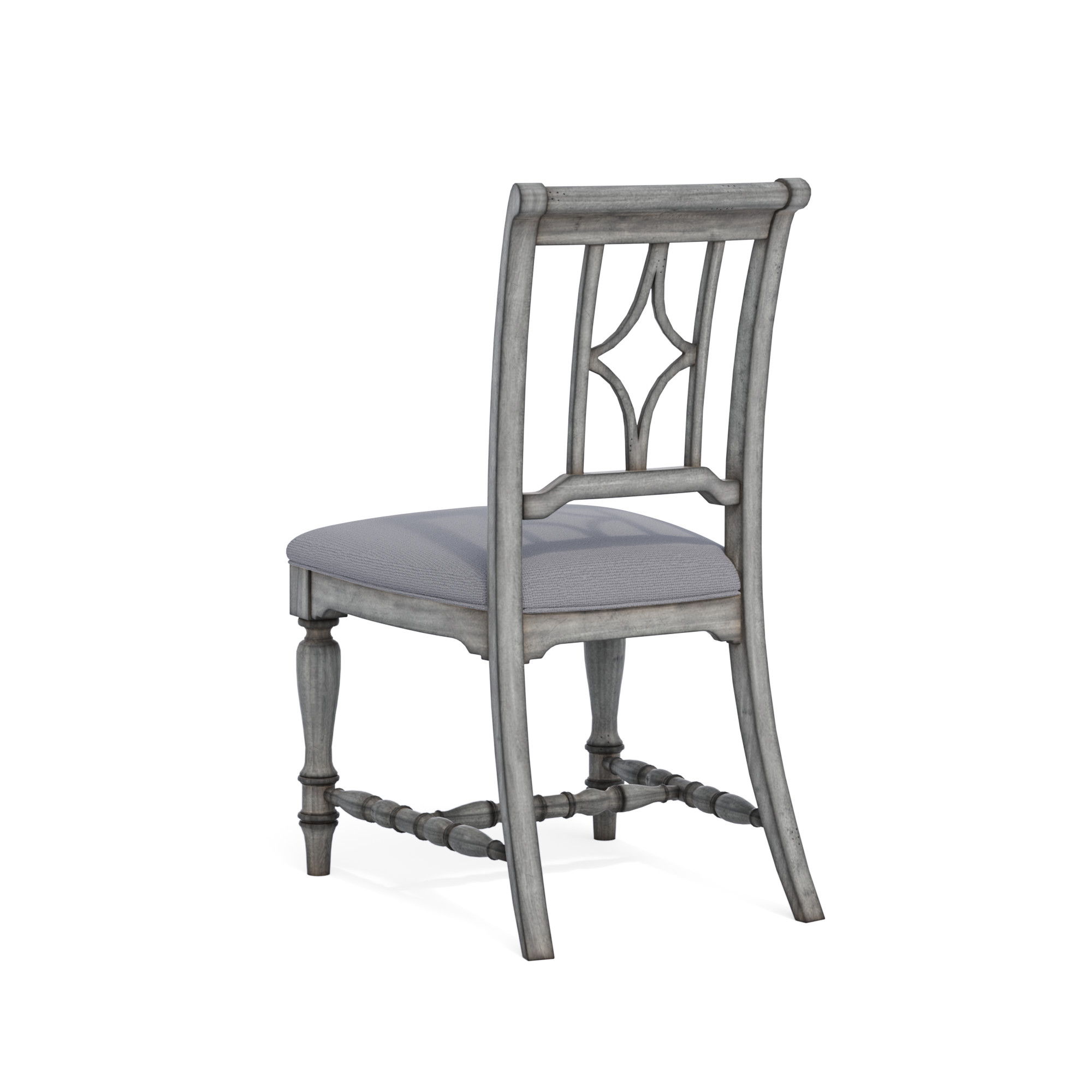 Plymouth - Upholstered Dining Chair (Set of 2) - Gray, gray, view 4