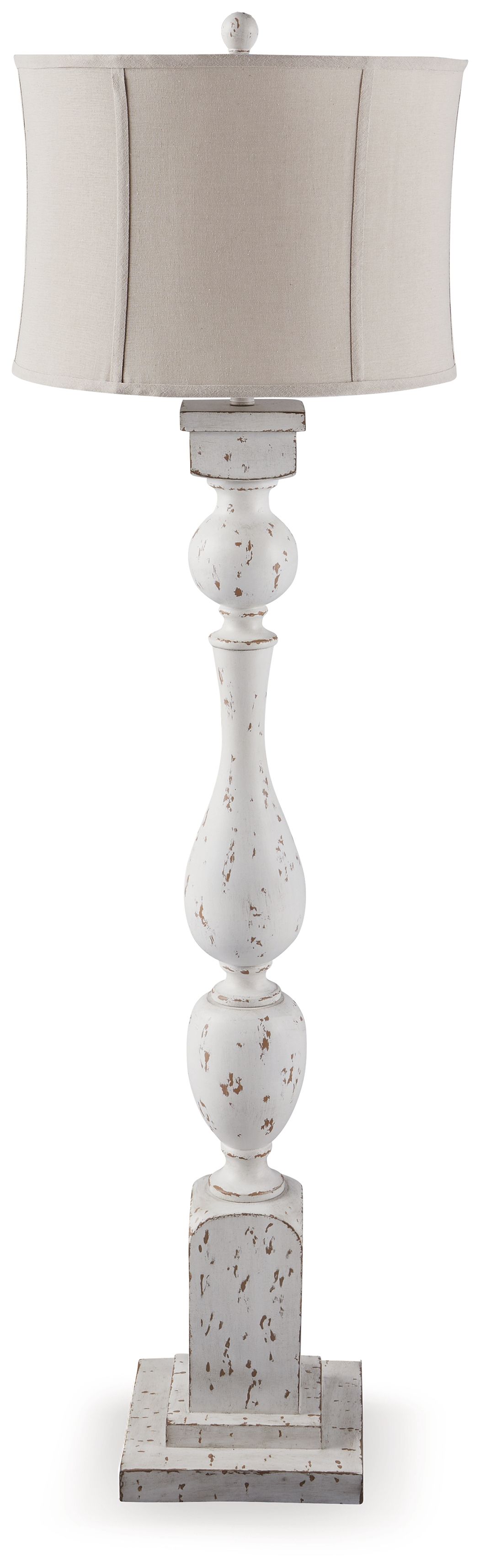 Madsbrook - Poly Floor Lamp - Antique White