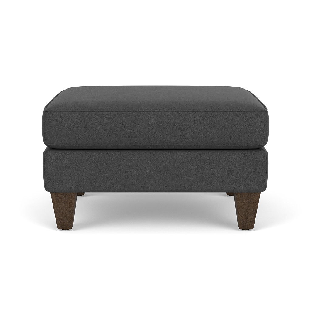 Westside - Leather Ottoman, dark brown, view 5