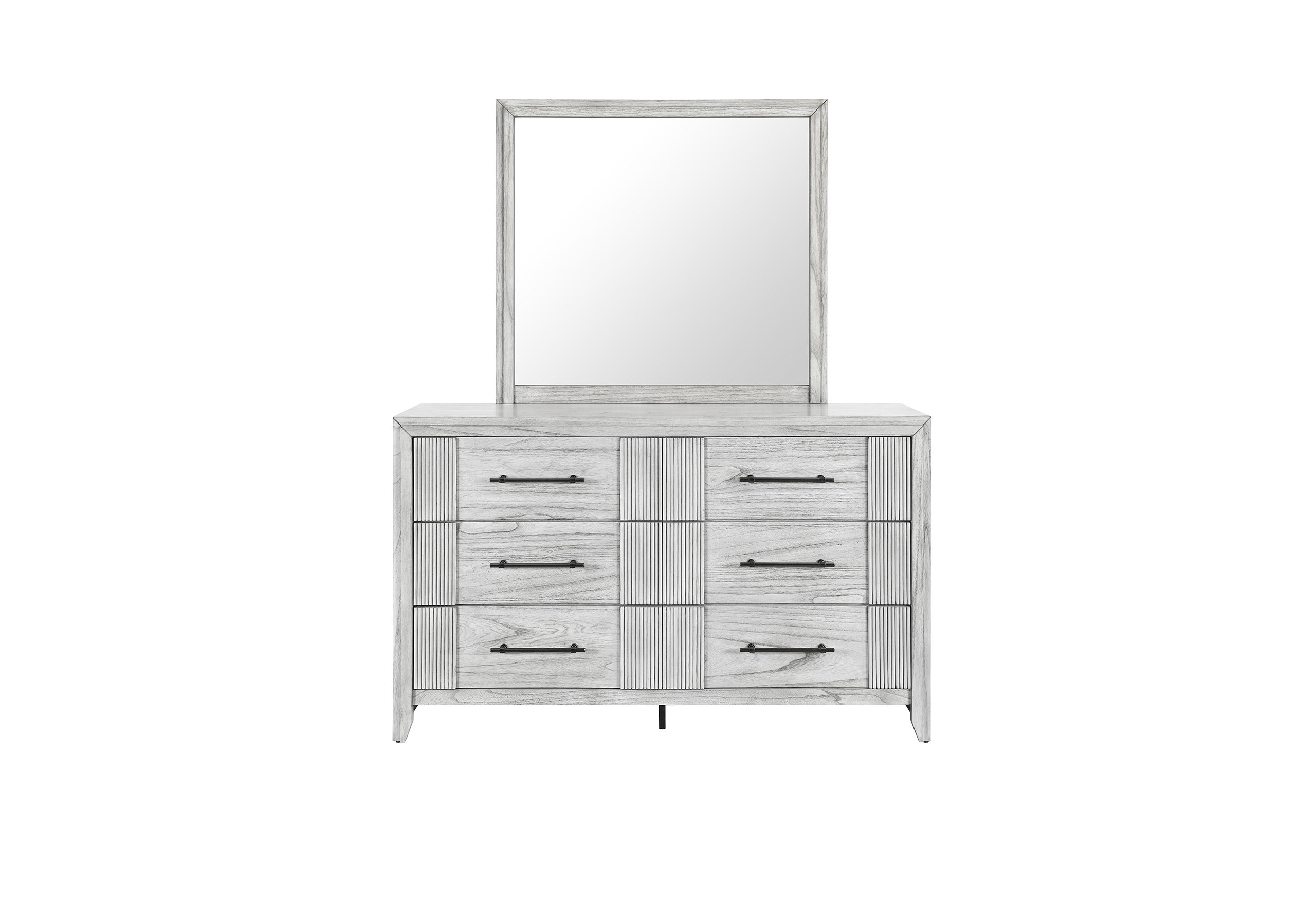 Elsie - Mirror - Light Grey
